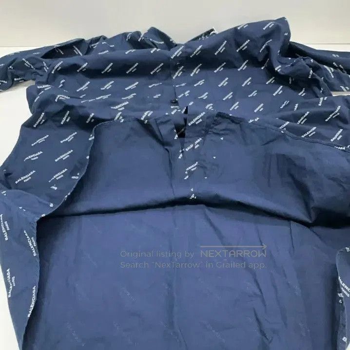 Balenciaga Balenciaga Letter Print Long Sleeve Shirt. Size US M / EU 48-50 / 2 - 7 Thumbnail