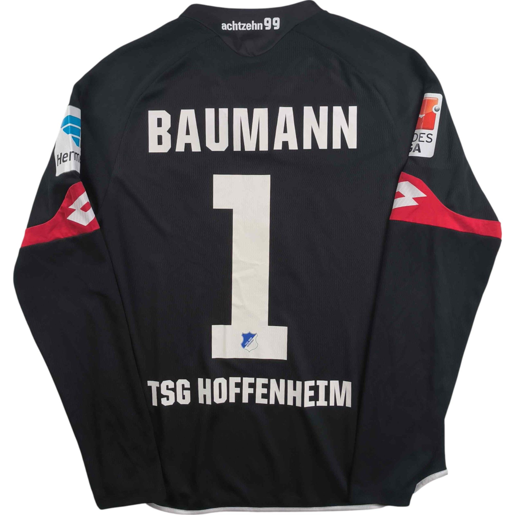Lotto Sport Hoffenheim 2016-17 Lotto GK Oliver Baumann football jersey S Size US S / EU 44-46 / 1 - 1 Thumbnail