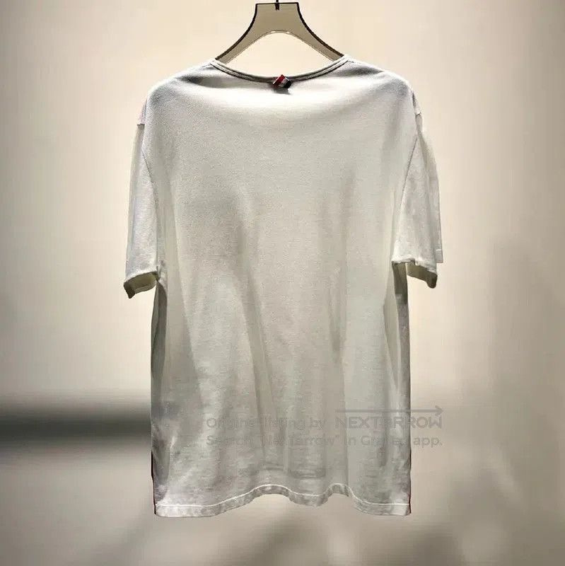 Thom Browne Thom Browne White Cotton Men's T-Shirt . Size US M / EU 48-50 / 2 - 7 Thumbnail