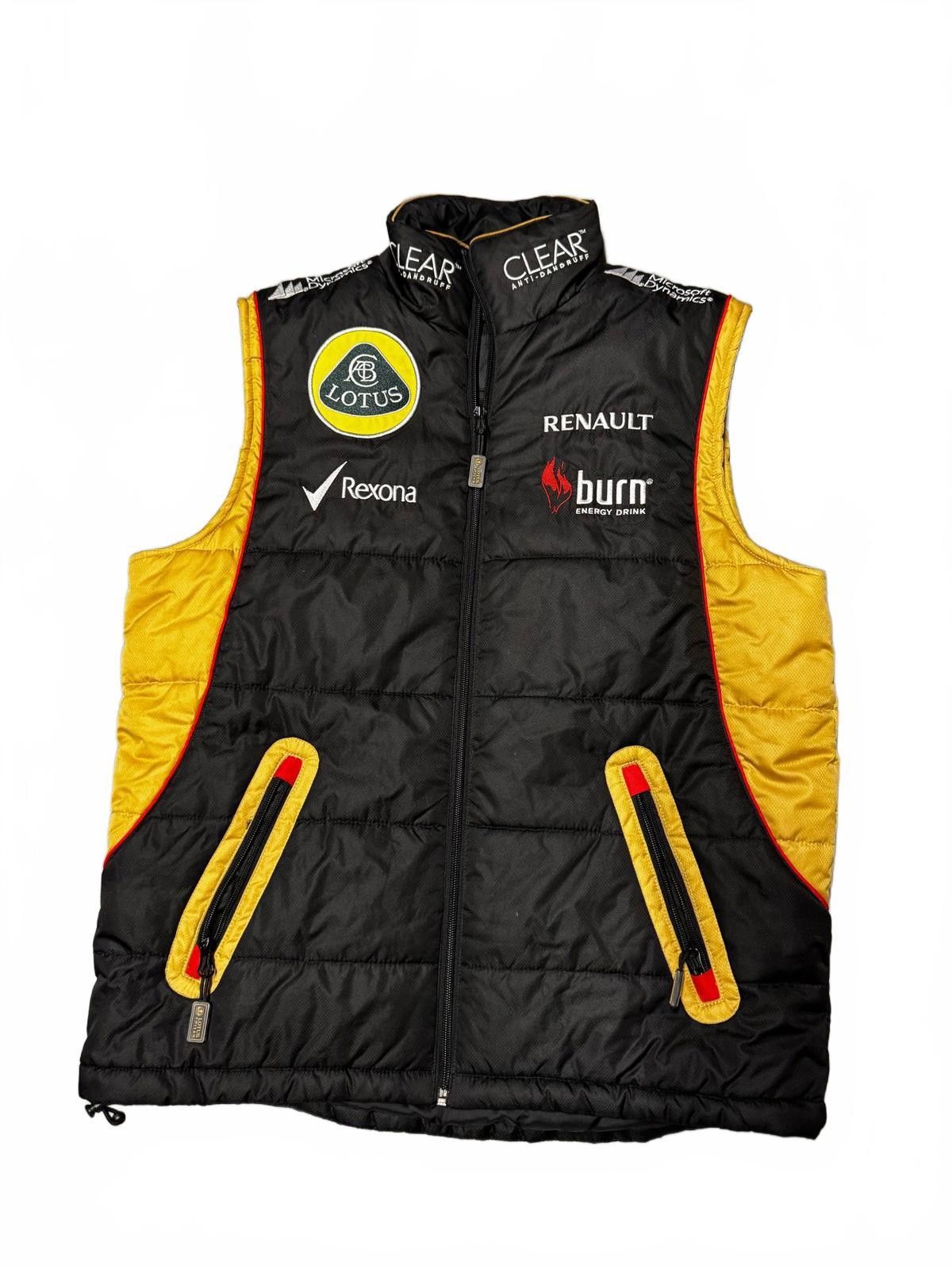 Warren Lotas Lotus Renault Team Padded Vest - Black & Yellow Size US XS / EU 42 / 0 - 2 Thumbnail