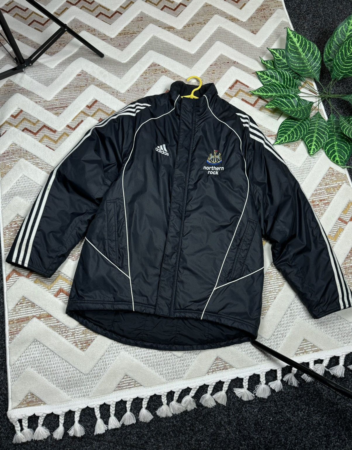 Adidas Insulated football jacket Adidas New Castle 2004 2005 Size US L / EU 52-54 / 3 - 3 Thumbnail