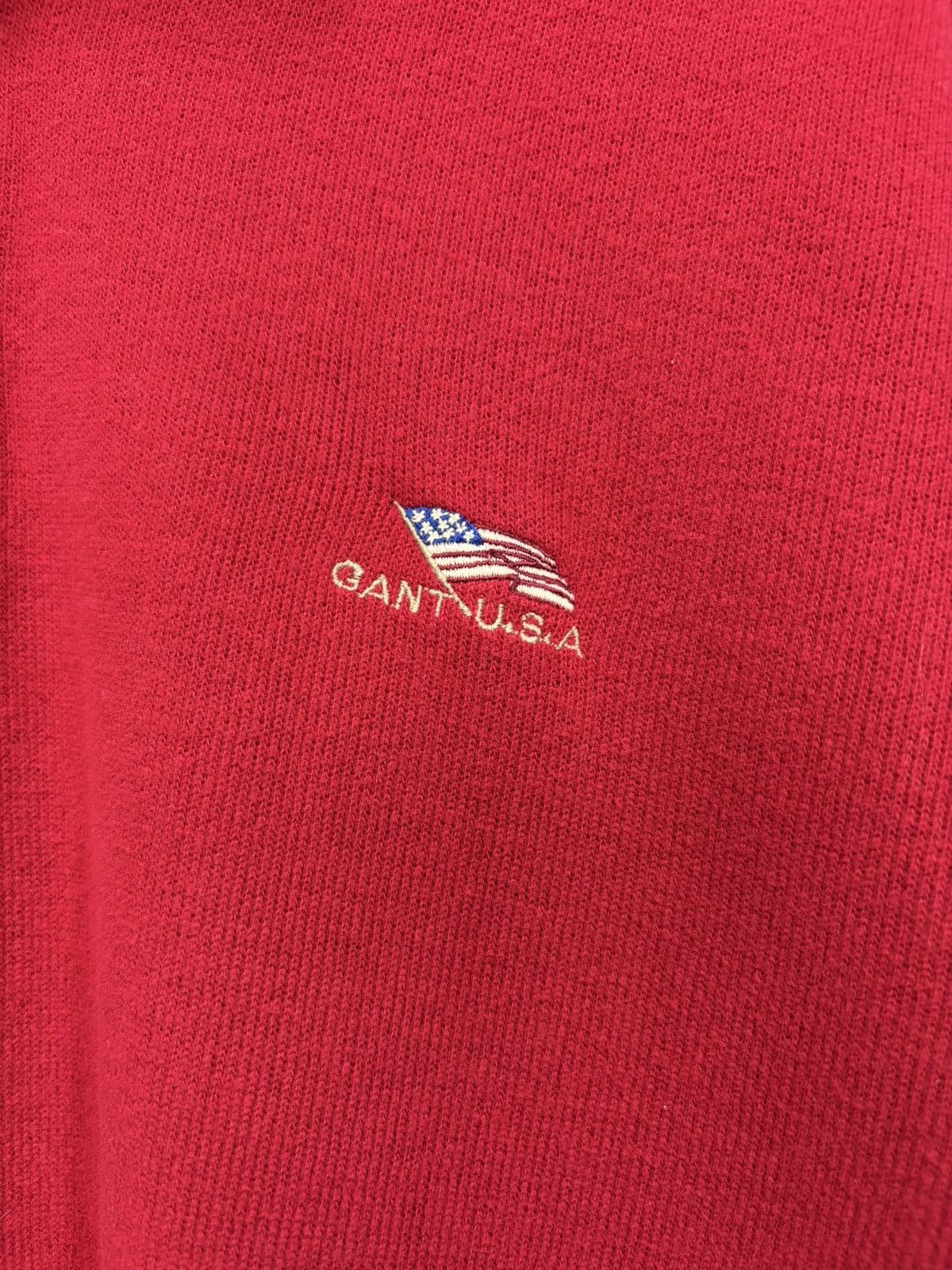 Gant Vintage GANT USA Rugby Sweatshirt 90s Heavy Cotton Pullover Size US XL / EU 56 / 4 - 9 Thumbnail
