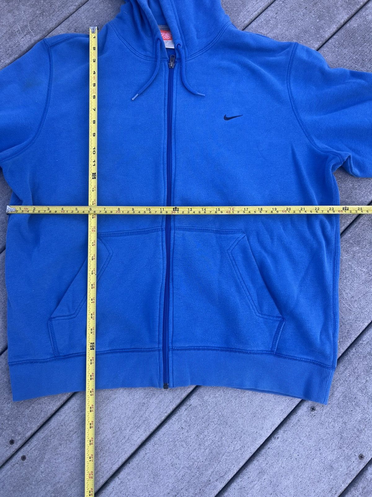 Nike × Vintage Y2K Nike blue sweatshirt Size US XL / EU 56 / 4 - 5 Thumbnail