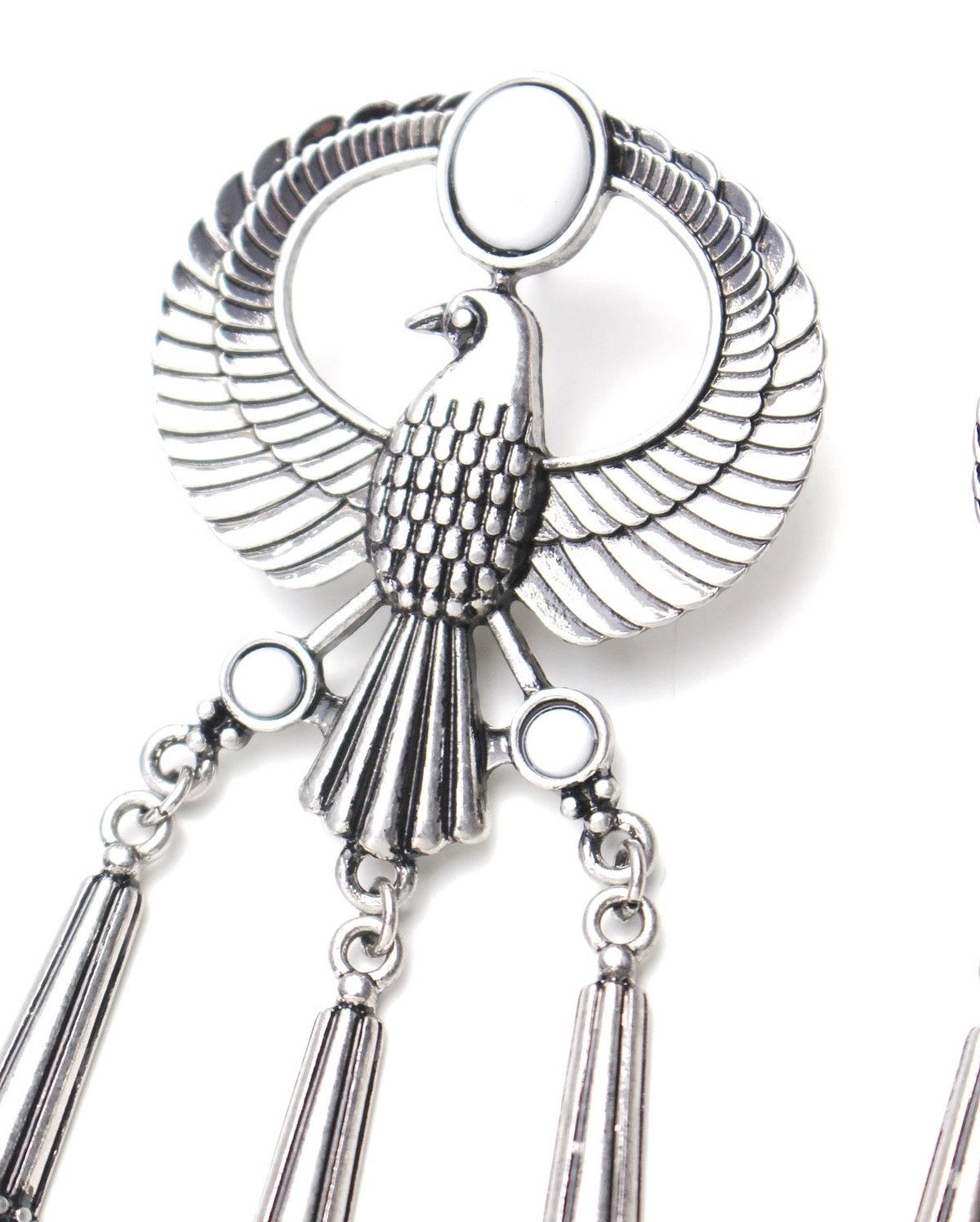 Vintage 2000S JAPANESE MADE MYTHIC EAGLE EARRINGS Size ONE SIZE - 4 Thumbnail