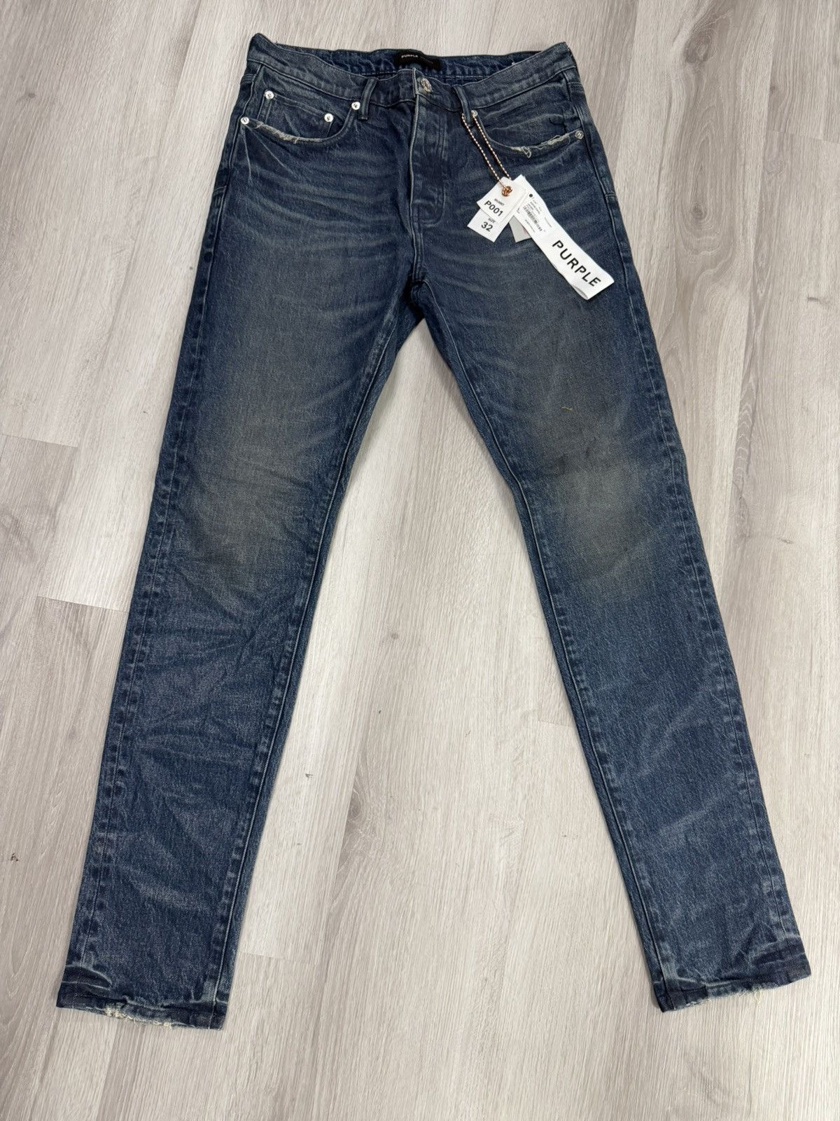 Purple Brand Shadow X Clean Skinny Jeans