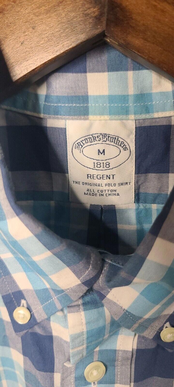 Brooks Brothers Brooks Brothers Regent Shirt Men's Medium Short Sleeve Size US M / EU 48-50 / 2 - 4 Thumbnail