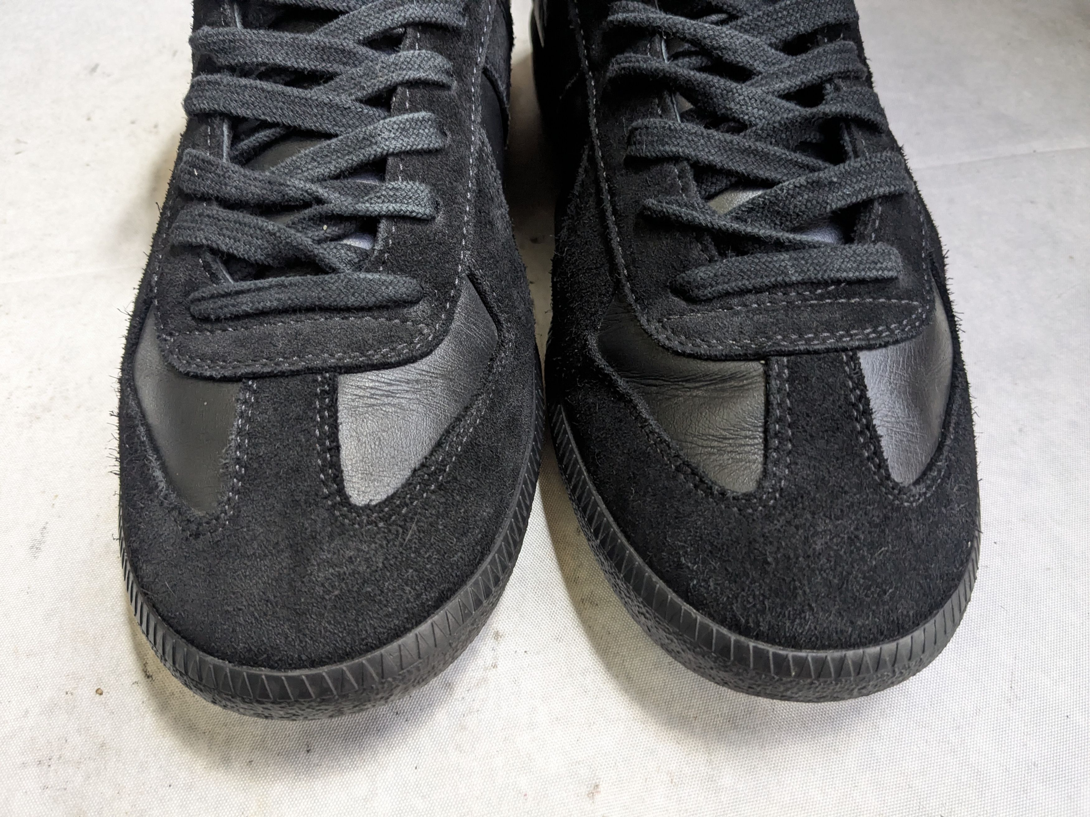 Maison Margiela Maison Margiela GAT Replica Black 10 43 High Tops Suede Size US 10 / EU 43 - 3 Thumbnail