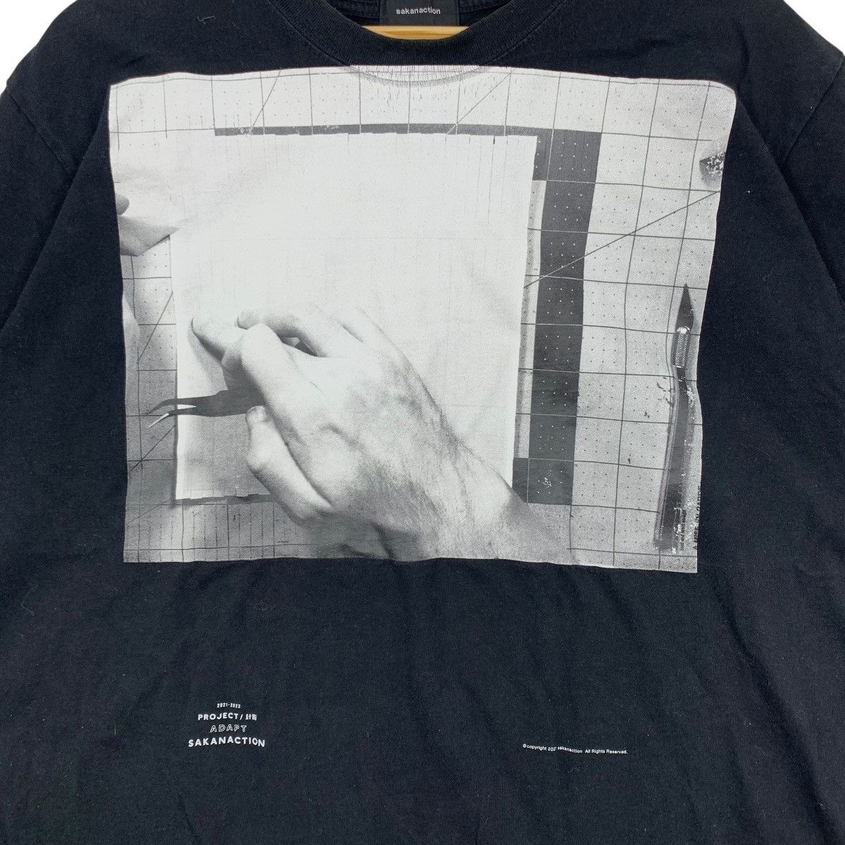 Japanese Brand SAKANACTION PROJECT ADAPT Japanese Brand Short Sleeve Shirt Size US XL / EU 56 / 4 - 3 Thumbnail