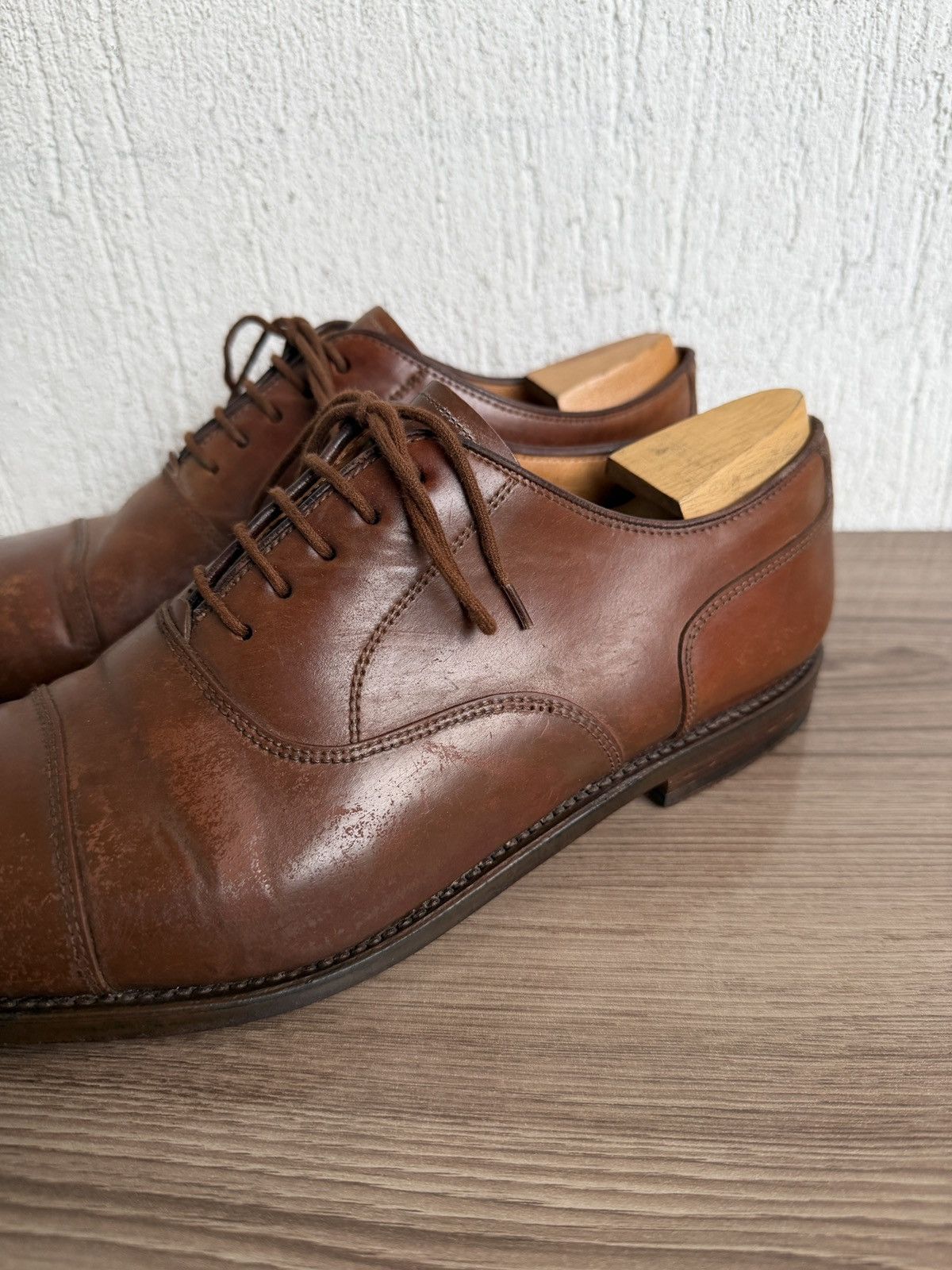 Ludwig Reiter Cap toe Oxford shellcordovan Size US 9.5 / EU 42-43 - 7 Thumbnail