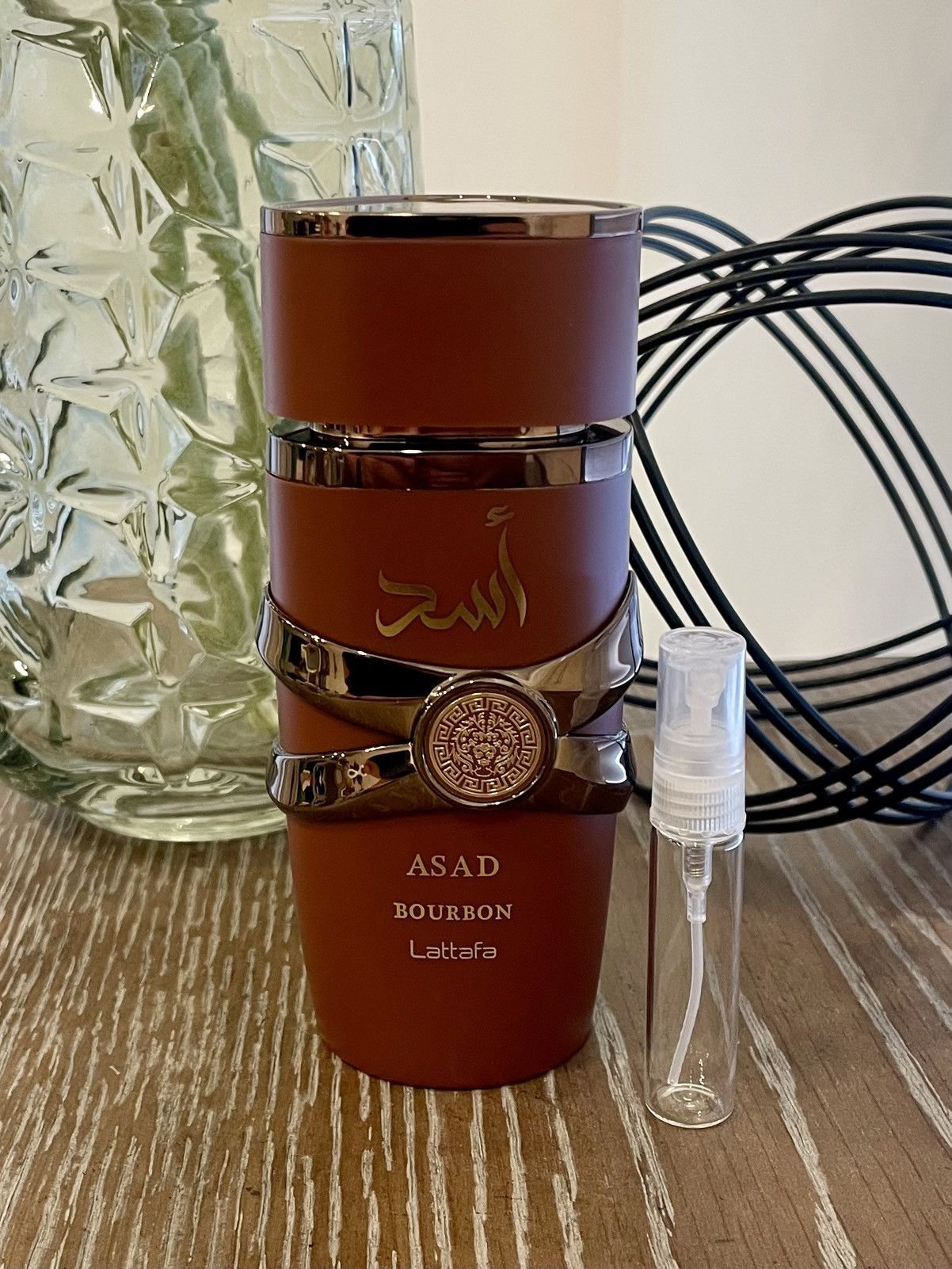 Other Lattafa Asad Bourbon Cologne Samples- 5ml Size ONE SIZE - 1 Thumbnail