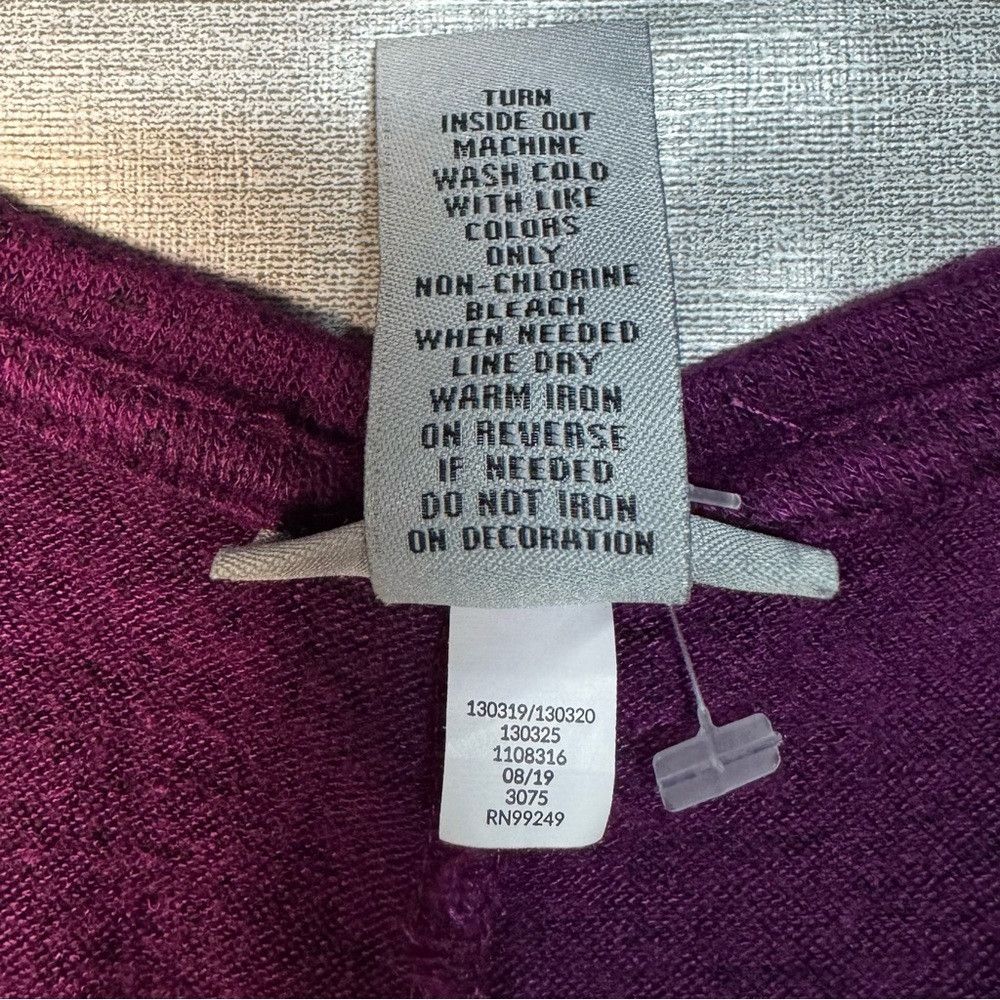 Other New Catherine's Impossibly Soft Duet Purple Tunic Size 4X Size 4XL / US 24-26 - 7 Thumbnail