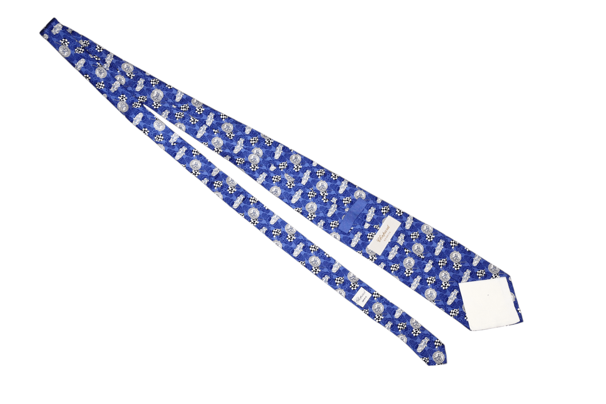 Chopard Chopard Geneve Racing Design Silk Tie Size ONE SIZE - 4 Thumbnail