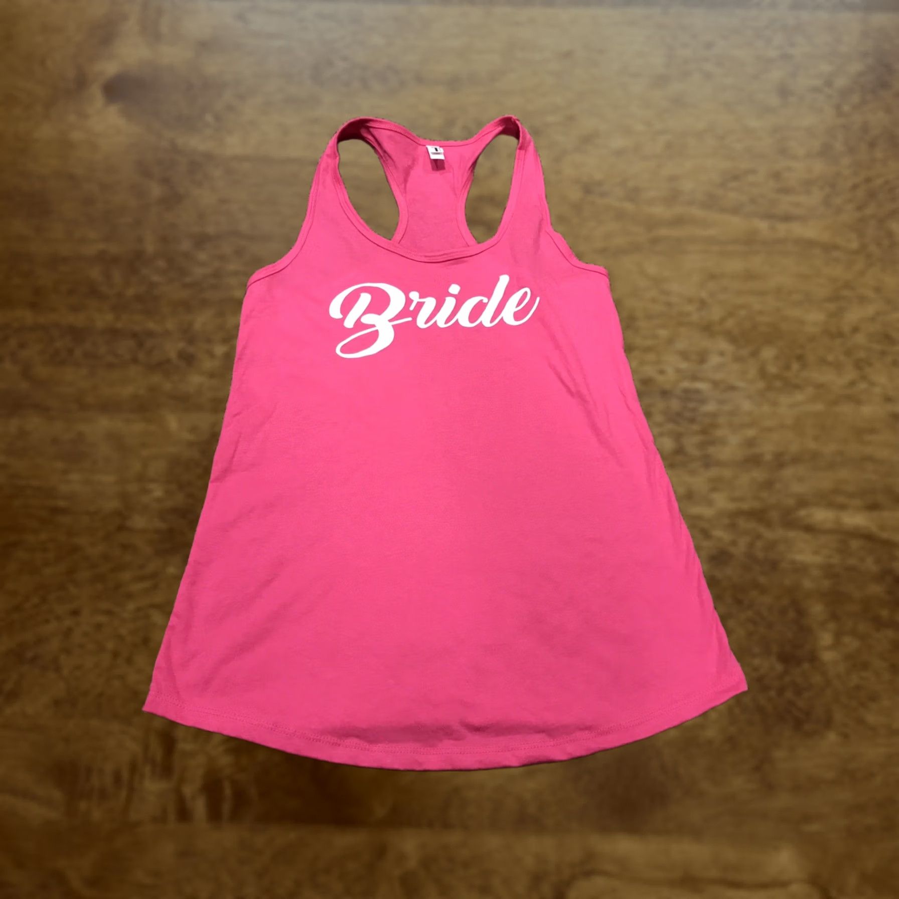 Next Level Next Level Tank Women Wedding Pink L Cotton Blend Sleeveless Scoop Neck Basic Casual Size L / US 10 / IT 46 - 1 Thumbnail