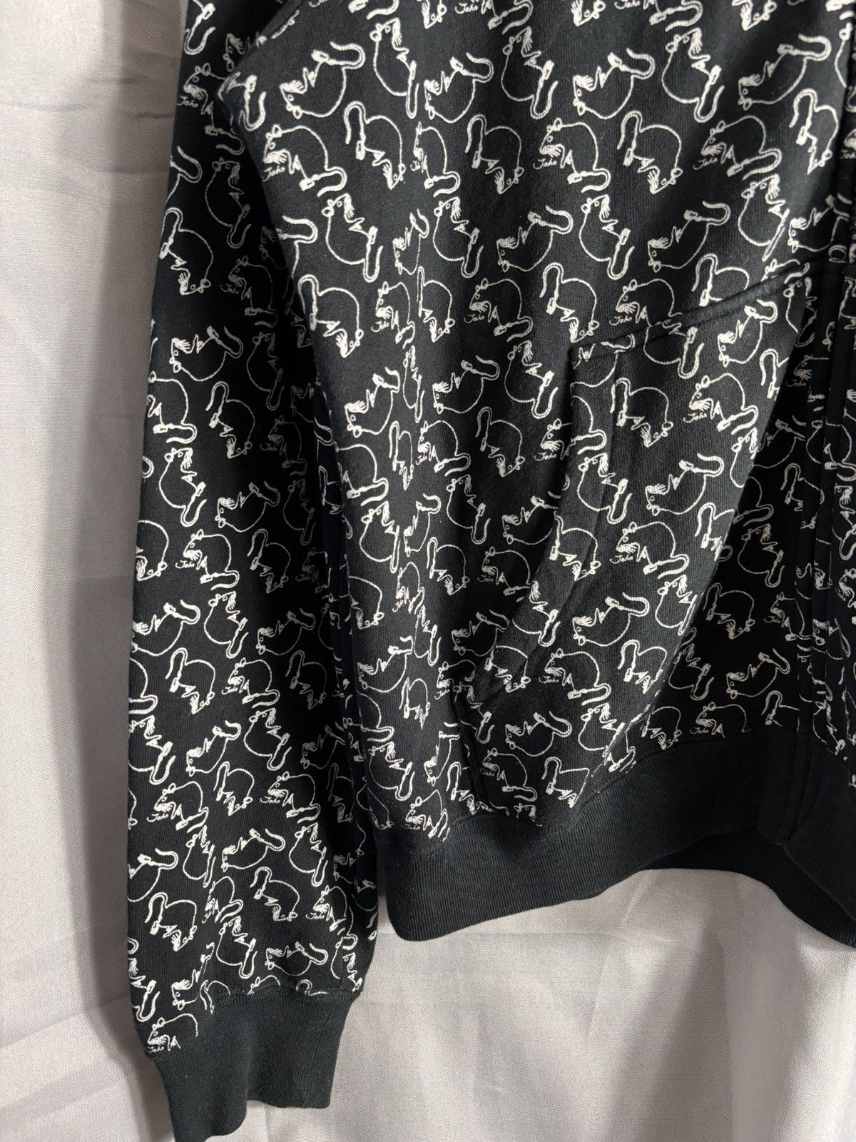 John Undercover John Undercover Rat Print Hoodie Size US M / EU 48-50 / 2 - 10 Thumbnail