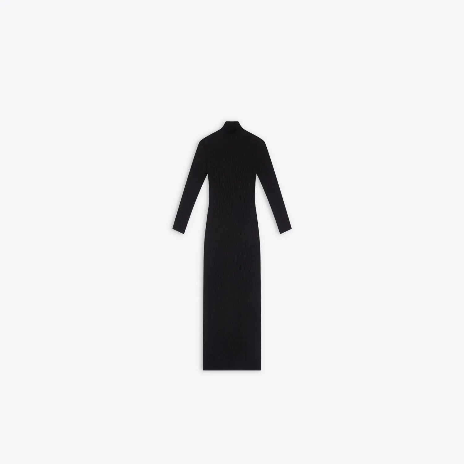 Balenciaga o1mt1gz0325 Fitted Dress in Black Size S / US 4 / IT 40 - 1 Thumbnail