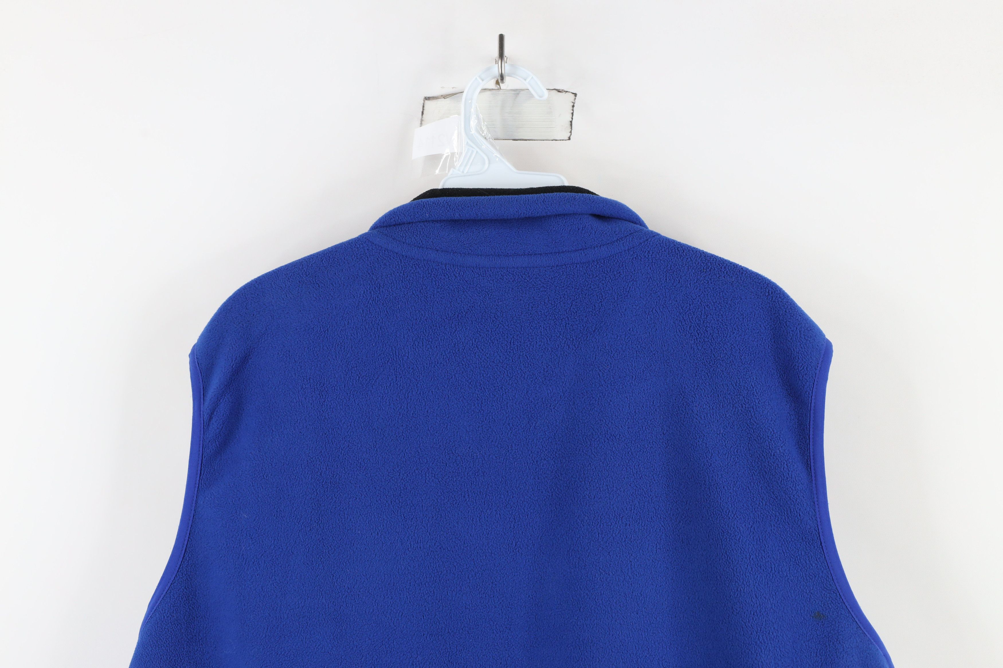 Brooks Brothers × Vintage Brooks Brothers Full Zip Fleece Vest Jacket Royal Blue Size US L / EU 52-54 / 3 - 14 Thumbnail