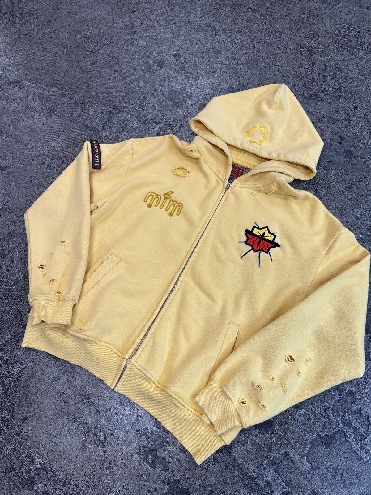 murd333r.fm Murd333r.fm Special Ops Yellow Zip Up Size US XL / EU 56 / 4 - 9 Thumbnail