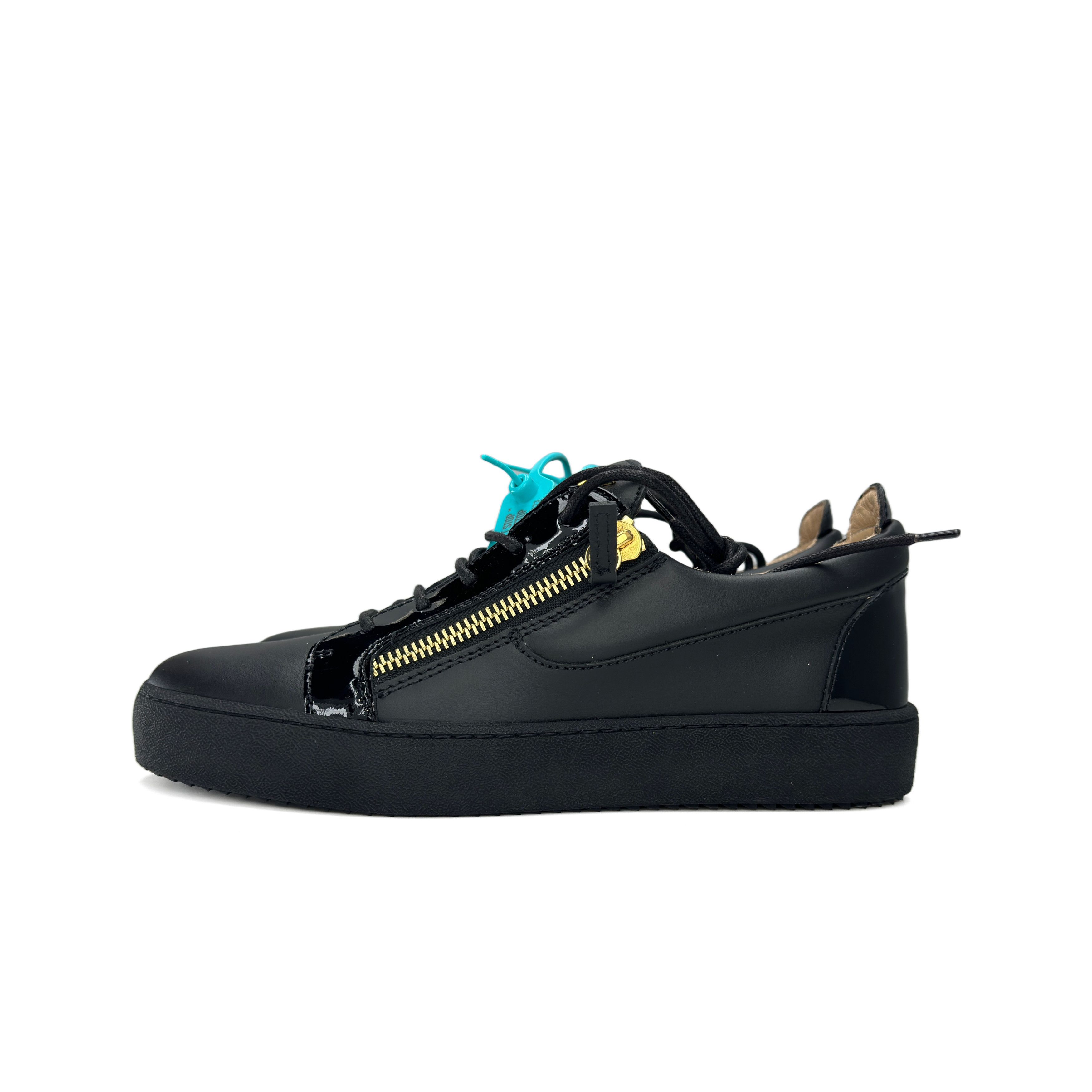 Giuseppe Zanotti Giuseppe Zanotti Frankie Zip Low-Top Sneakers US 8.5 Size US 8.5 / EU 41-42 - 1 Thumbnail