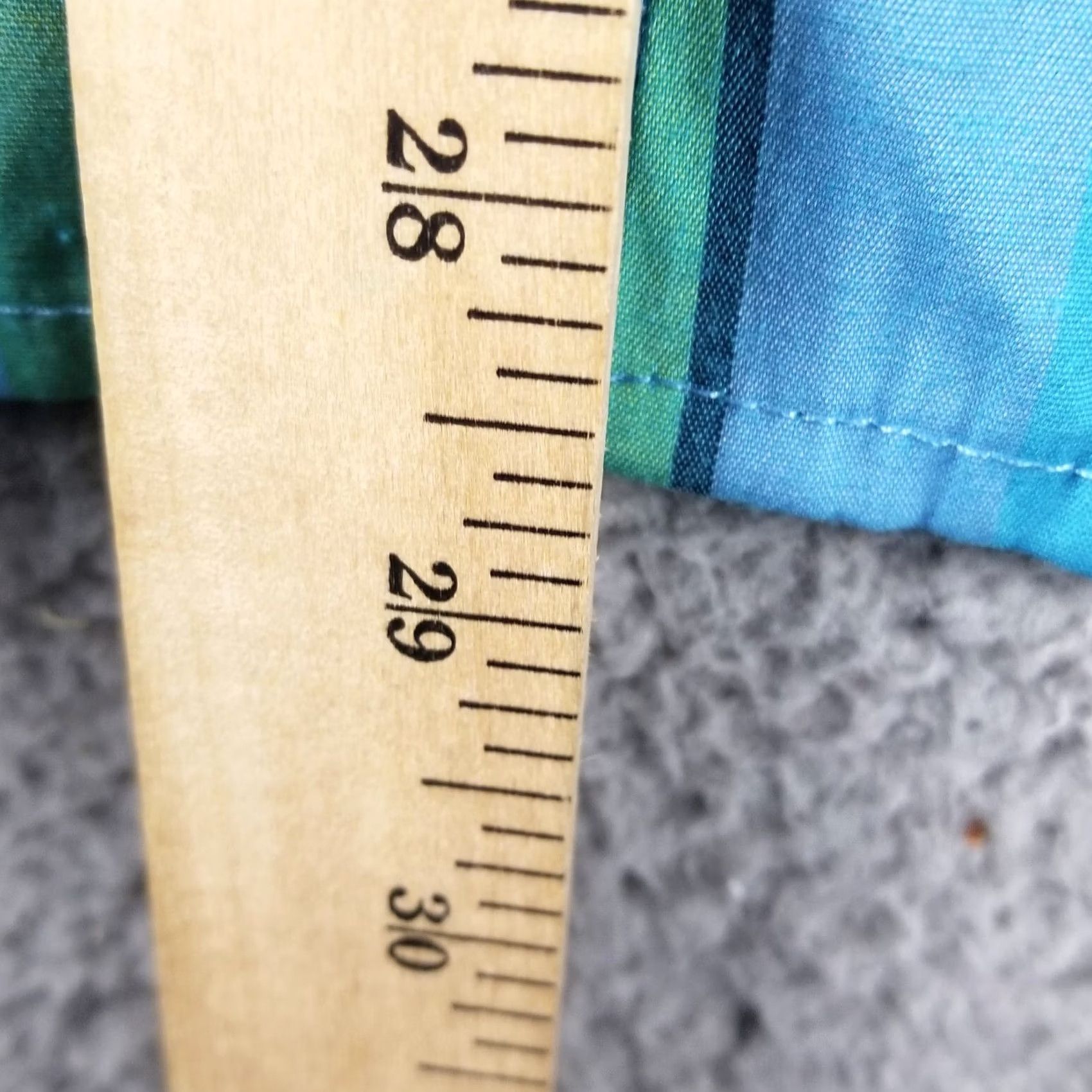 Vintage Koret Button Down Shirt Blouse Woman Plus Size 26 Blue Plaid Button-Up Shirt Womens Size 4XL / US 24-26 - 6 Thumbnail