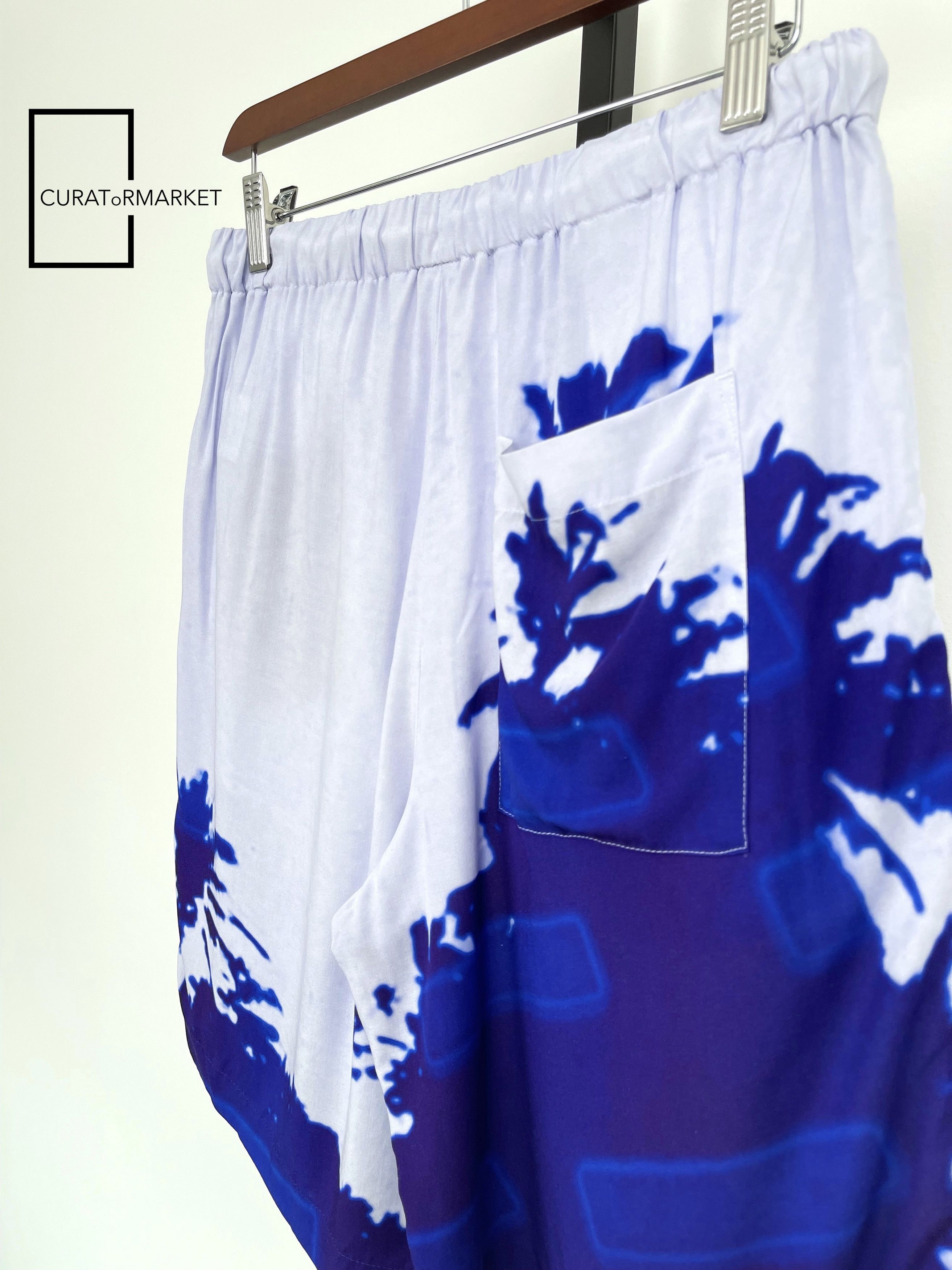 Dries Van Noten EU46 Piper Psychedelic Palm Len Lye Print Graphic Short SS21 Size US 30 / EU 46 - 12 Thumbnail