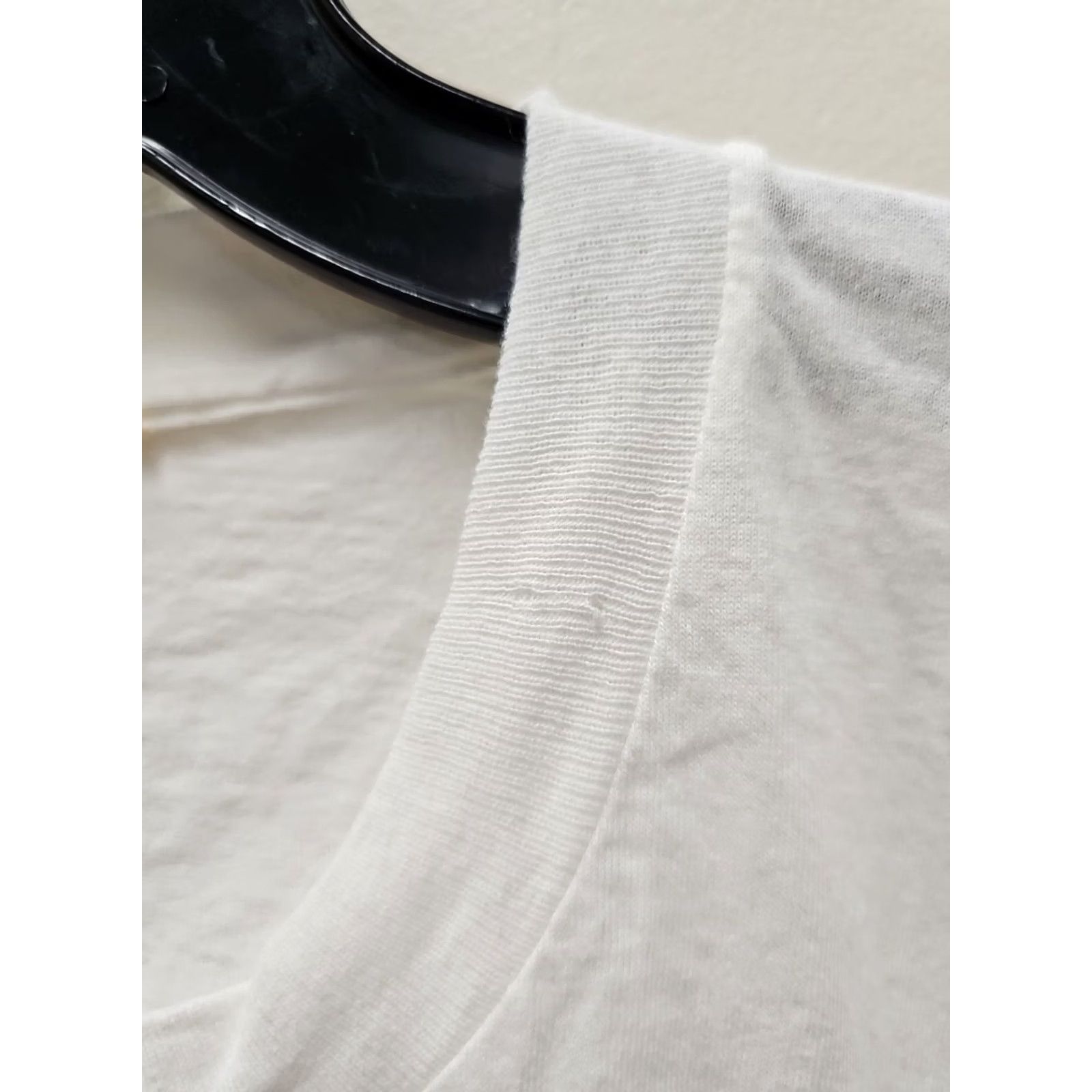 Vintage VINTAGE Screen Stars T-Shirt Mens XL White Cotton Crew Neck Short Sleeve Sports Edgе Distressed USA Fairfield New Jersey 90s Size US XL / EU 56 / 4 - 3 Thumbnail