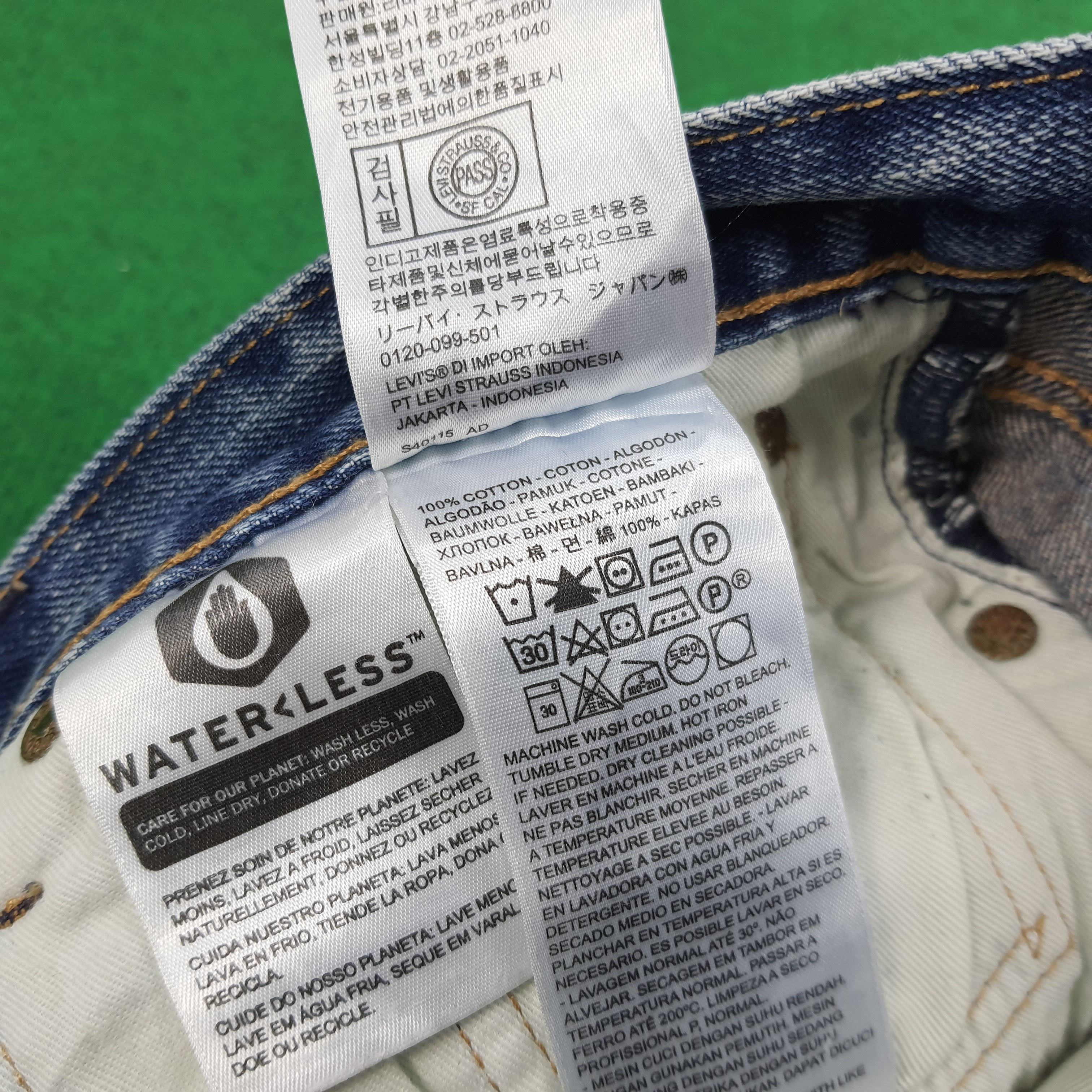 Levi's × Levi's Vintage Clothing × Vintage Vintage Levi's 501 Distressed Style Jeans Size US 34 / EU 50 - 9 Thumbnail