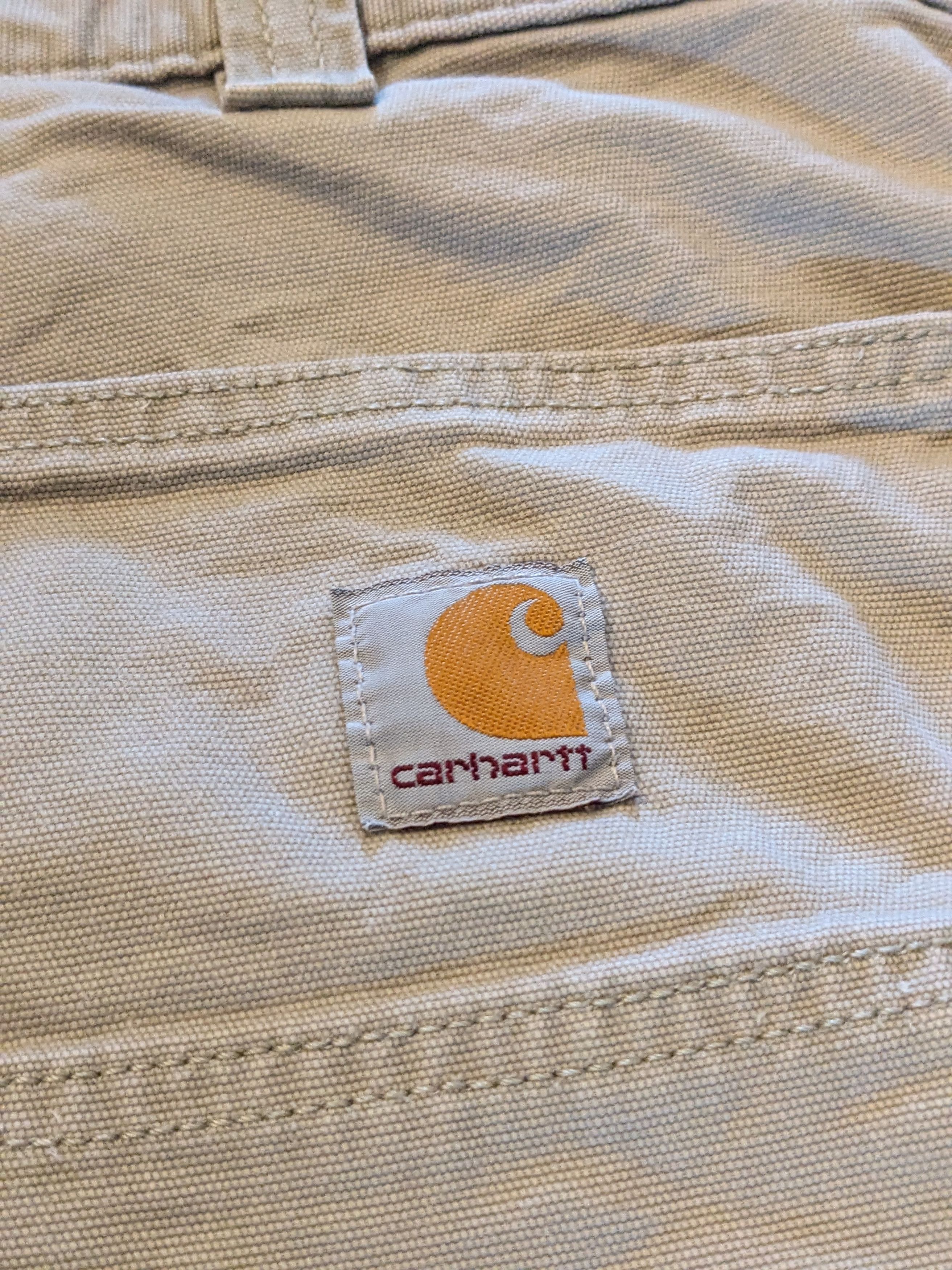 Carhartt Vintage Carhartt 102514-232 Size 38 Relaxed Fit Tan Shorts Size US 38 / EU 54 - 2 Thumbnail