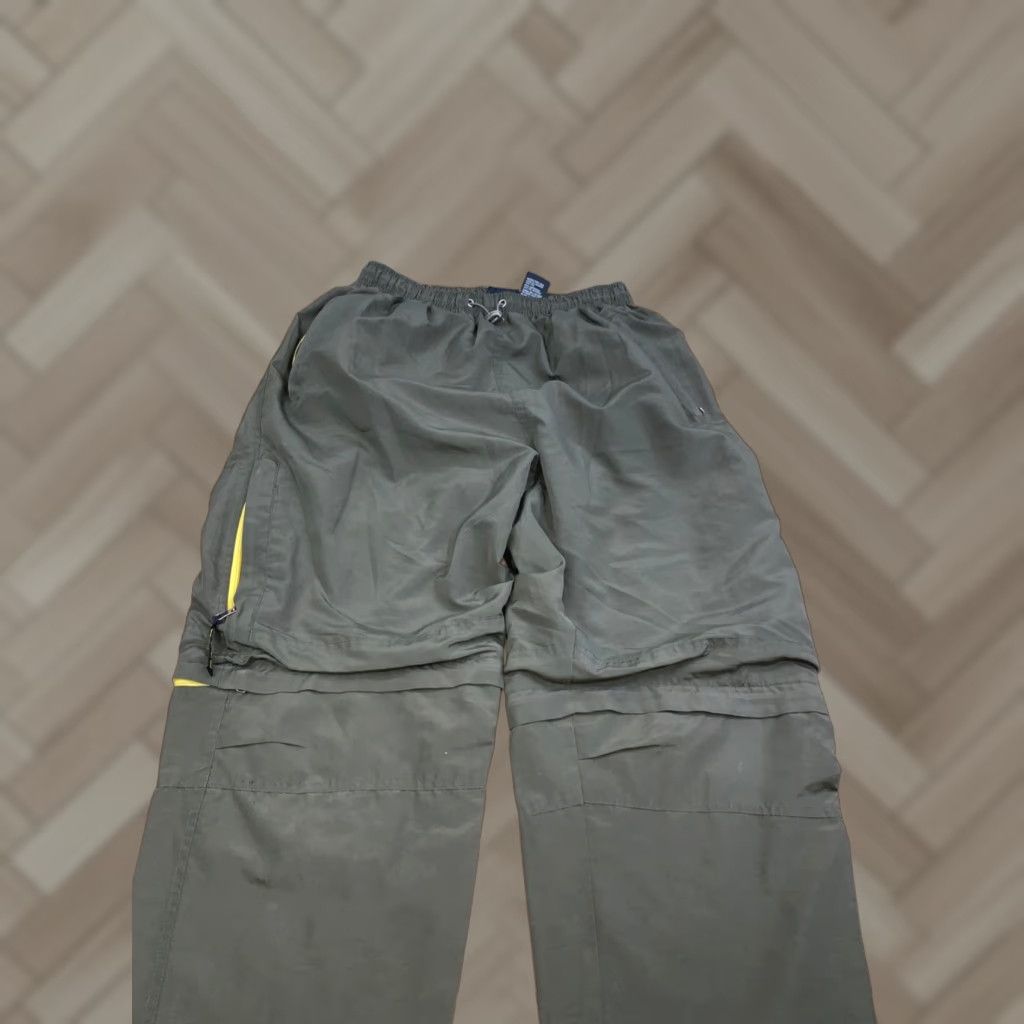 Vintage VINTAGE Voit Track Pants Men L Green Nylon Convertible Lined 90s 12778 Size US 33 - 1 Thumbnail