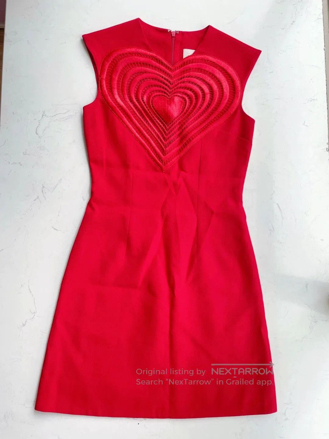 Christopher Kane Christopher Kane Heart Embroidered Dress. Size XS / US 0-2 / IT 36-38 - 2 Thumbnail