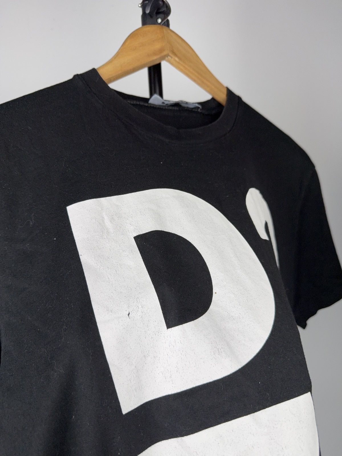 Dsquared2 Luxury 00s Dsquared2 Bold D2 Graphic Logo T-Shirt Black Size US M / EU 48-50 / 2 - 11 Thumbnail
