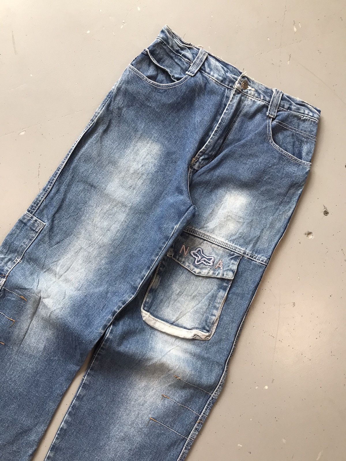 Vintage × Wrangler Vintage wrangler big pocket embroidered cargo denim Size US 30 / EU 46 - 5 Thumbnail