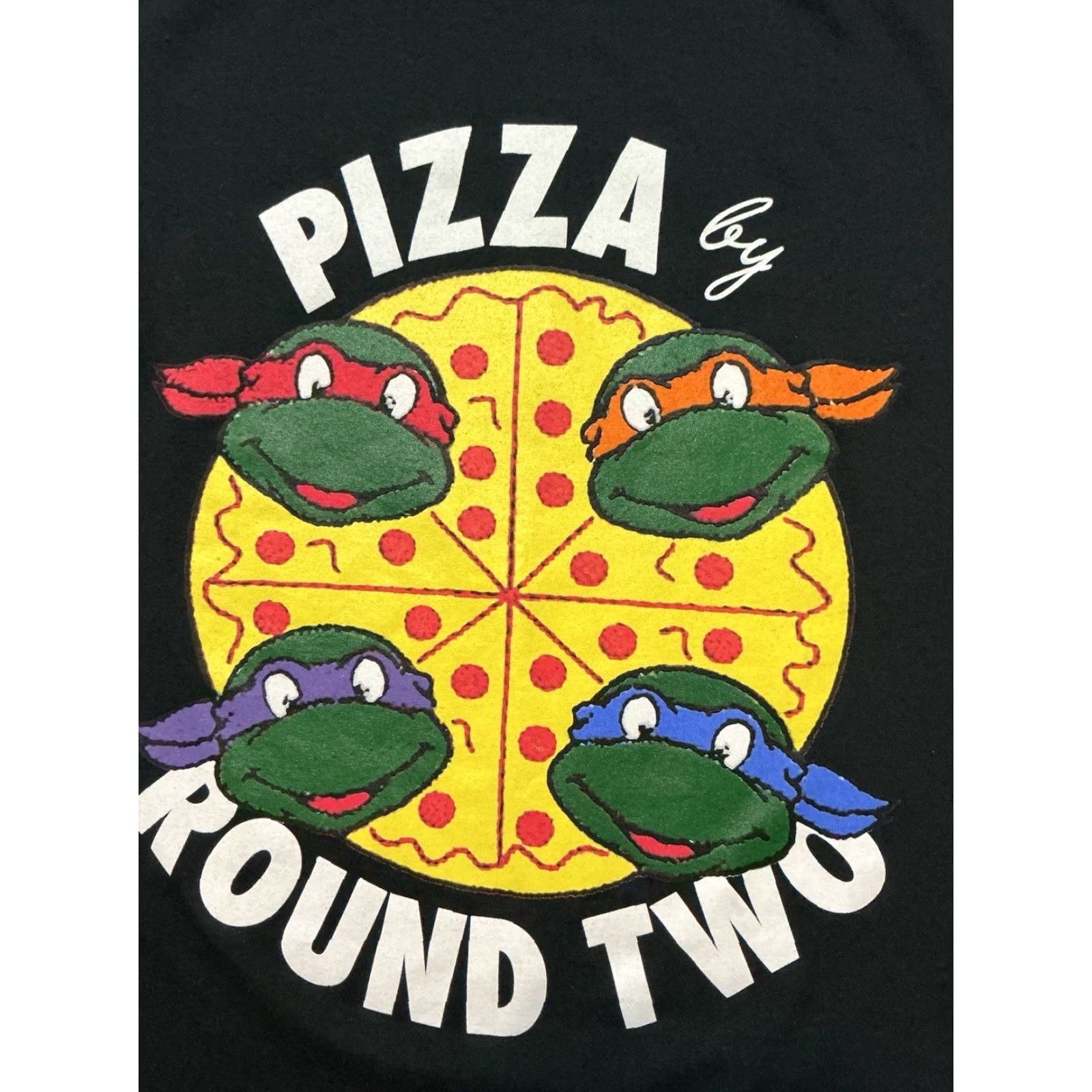 Round Two VINTAGE Round Two Sean Wotherspoon Plant Based Pizza Ninja Turtles Graphic T-Shirt Sz. S Size US S / EU 44-46 / 1 - 5 Thumbnail