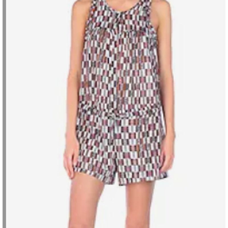 Isabel Marant Isabel Marant checked one piece brown and white size 8 Size 28" / US 6 / IT 42 - 8 Thumbnail
