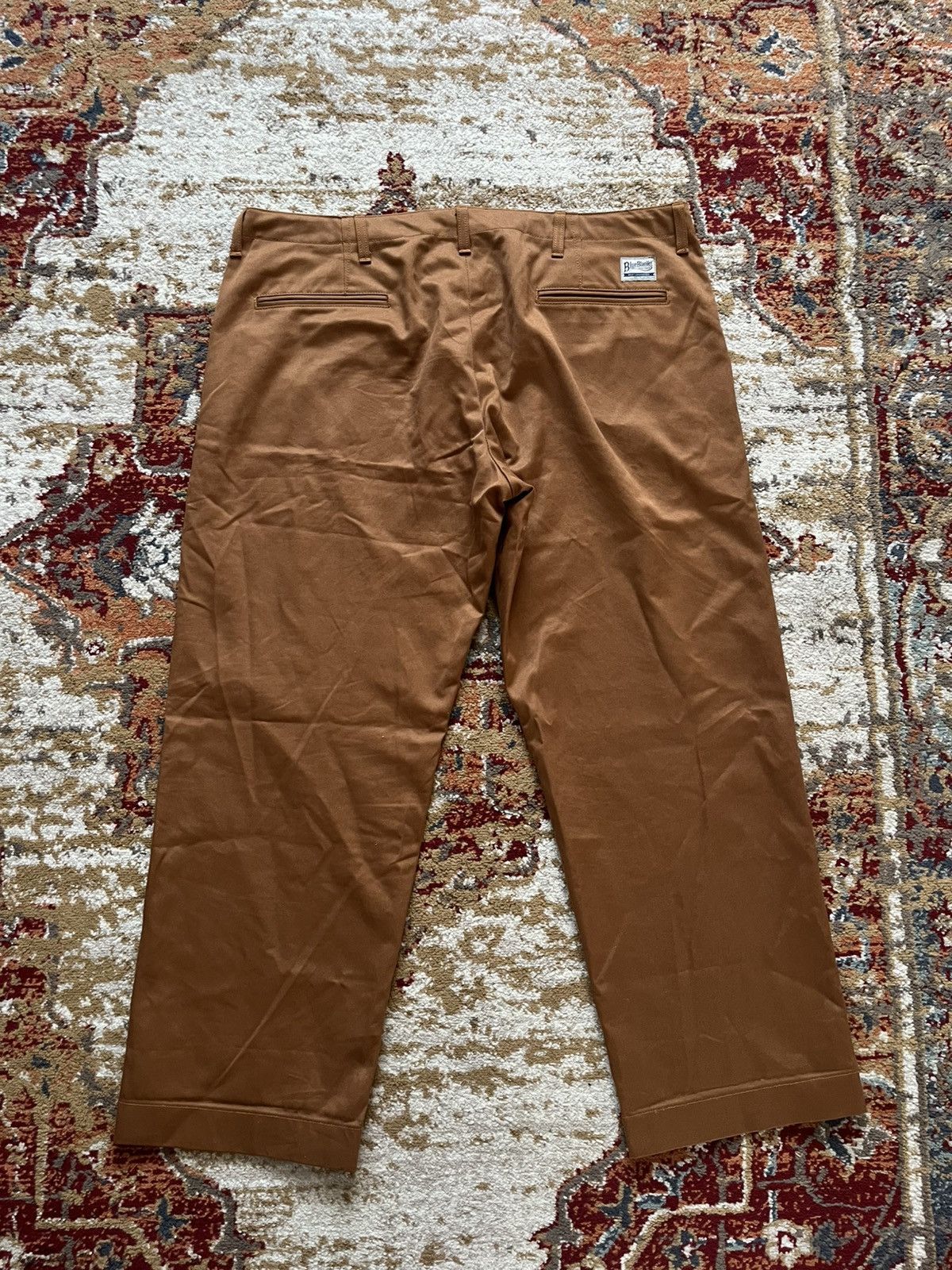 Blue Blanket Blue Blanket chino mustard pants high quality trousers Size US 40 / EU 56 - 2 Thumbnail