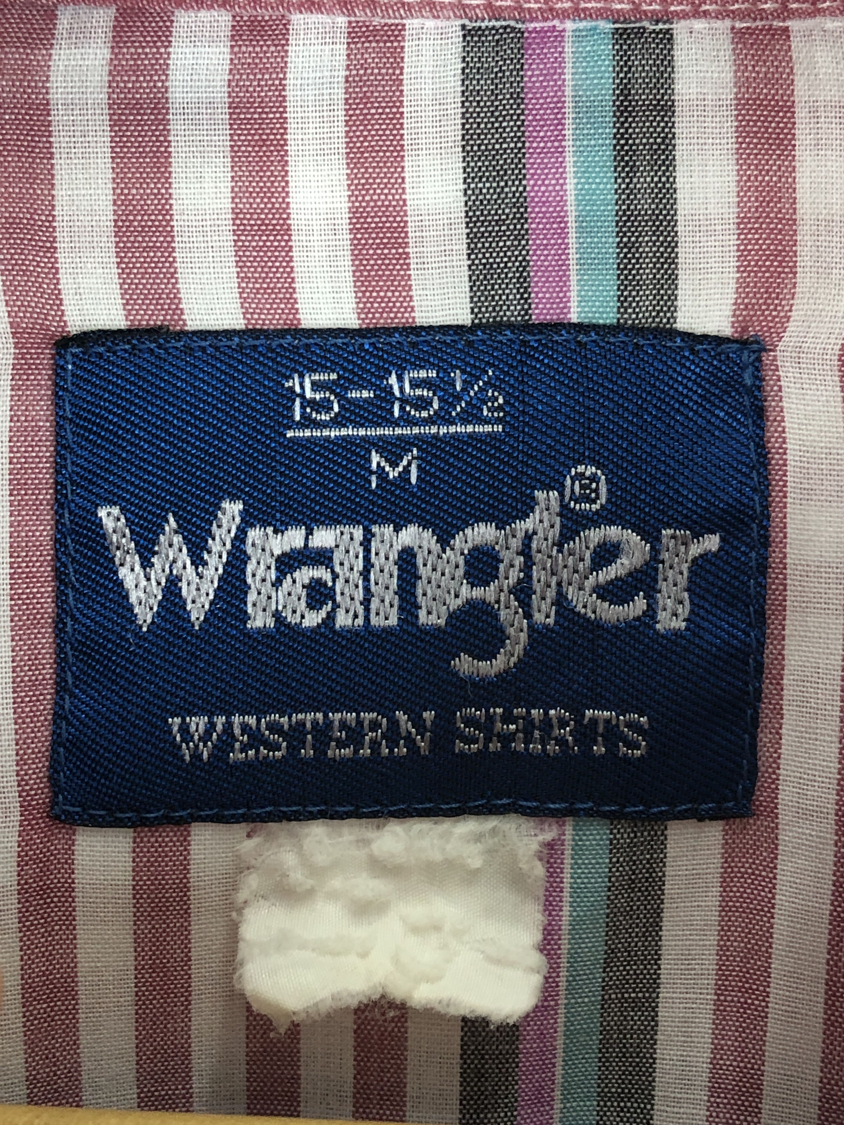 Vintage × Wrangler Vintage 70s Wrangler Stripes Paperthin Western Shirt TA0463 Size US M / EU 48-50 / 2 - 5 Thumbnail
