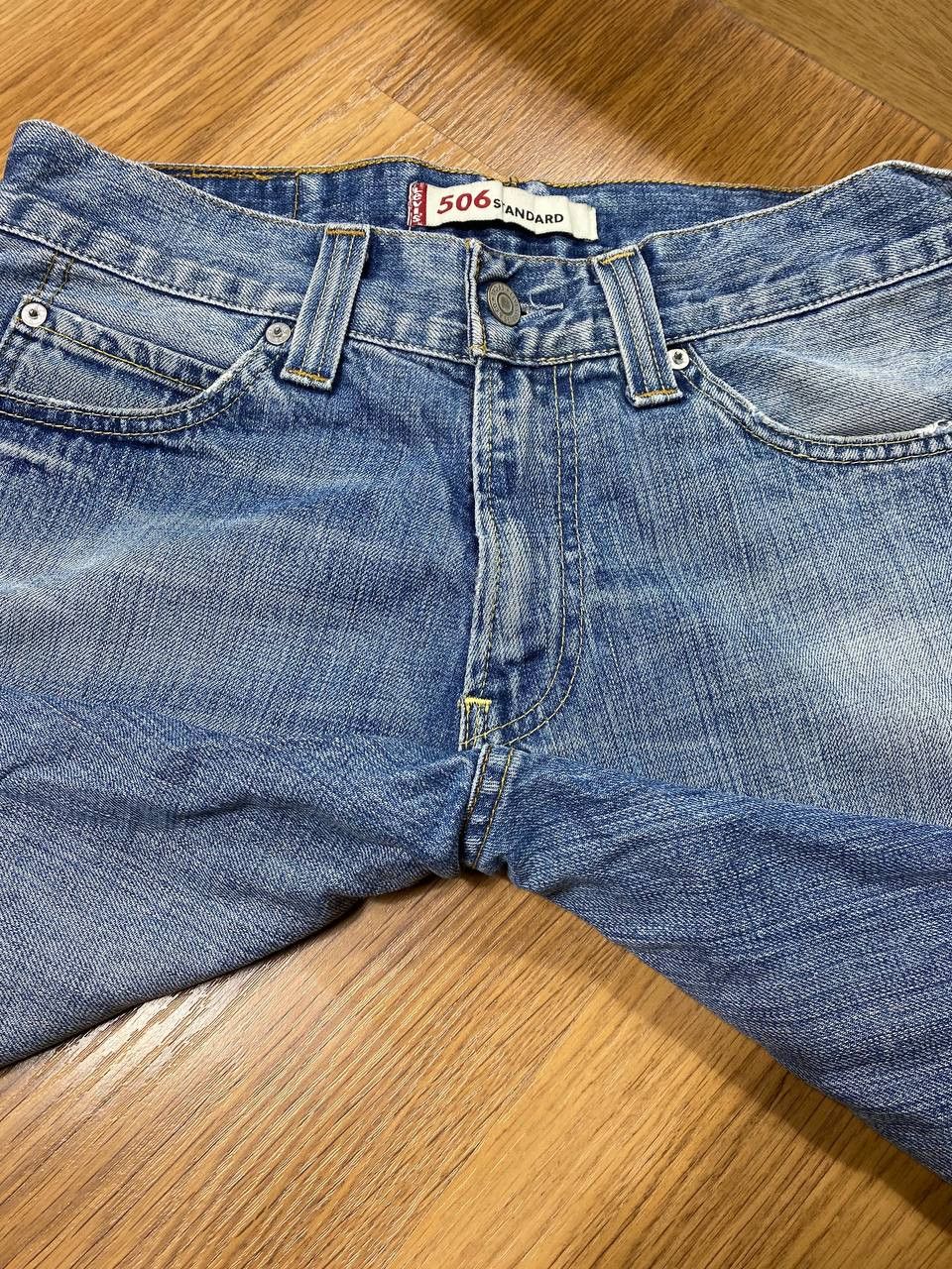 Japanese Brand × Levi's Gothicana Y2K Bondage Gothic Multipocket Cargo Shorts Size US 31 - 3 Thumbnail