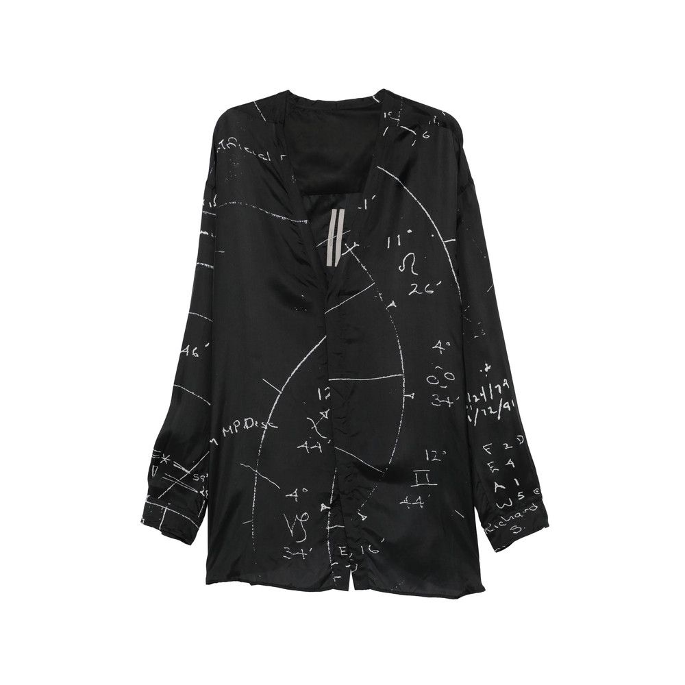 Rick Owens Rick Owens BLACK Shirts Size US S / EU 44-46 / 1 - 1 Thumbnail