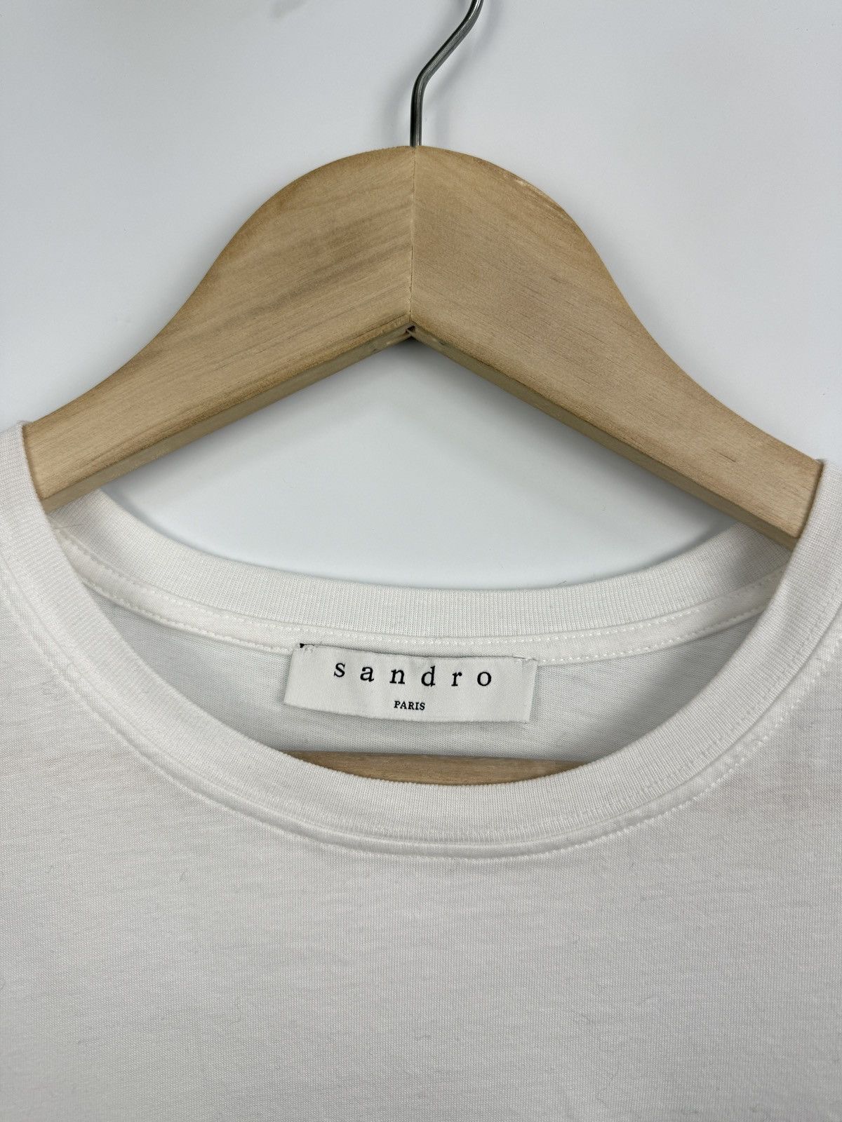 Sandro 🇫🇷 Sandro Paris Luxury Love Newer Die Woman T-Shirt Rare Size S / US 4 / IT 40 - 5 Thumbnail