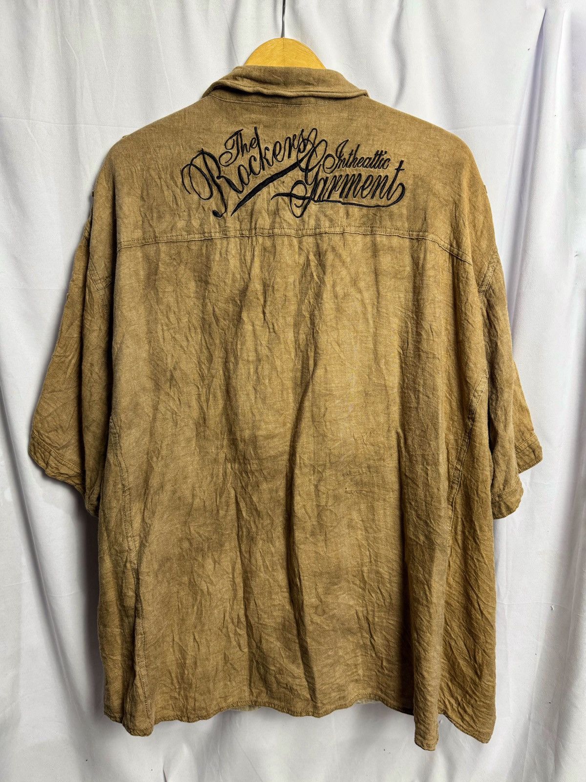 Hysteric Glamour × If Six Was Nine × Japanese Brand The Rockstars Shirt Button Intheattic Big Size Size US XL / EU 56 / 4 - 2 Thumbnail
