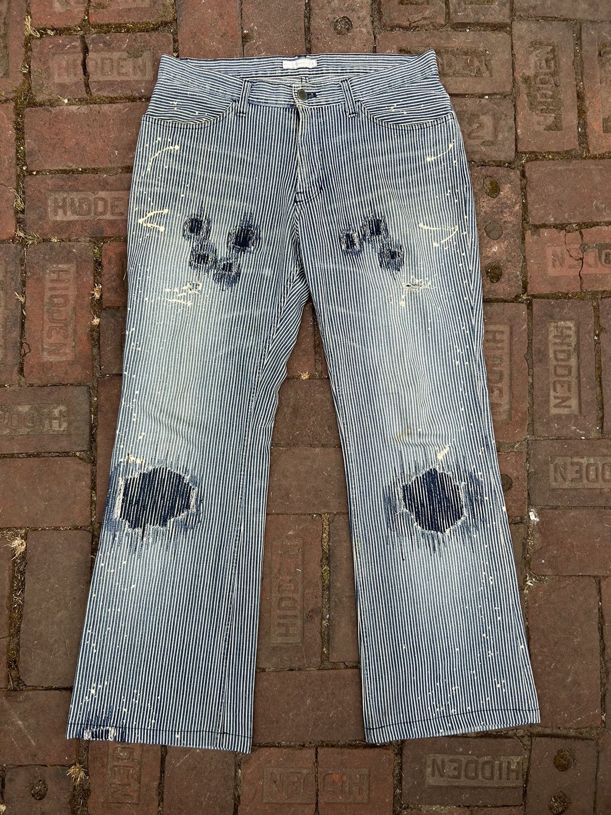 Number N Ine Hickory Denim | Grailed