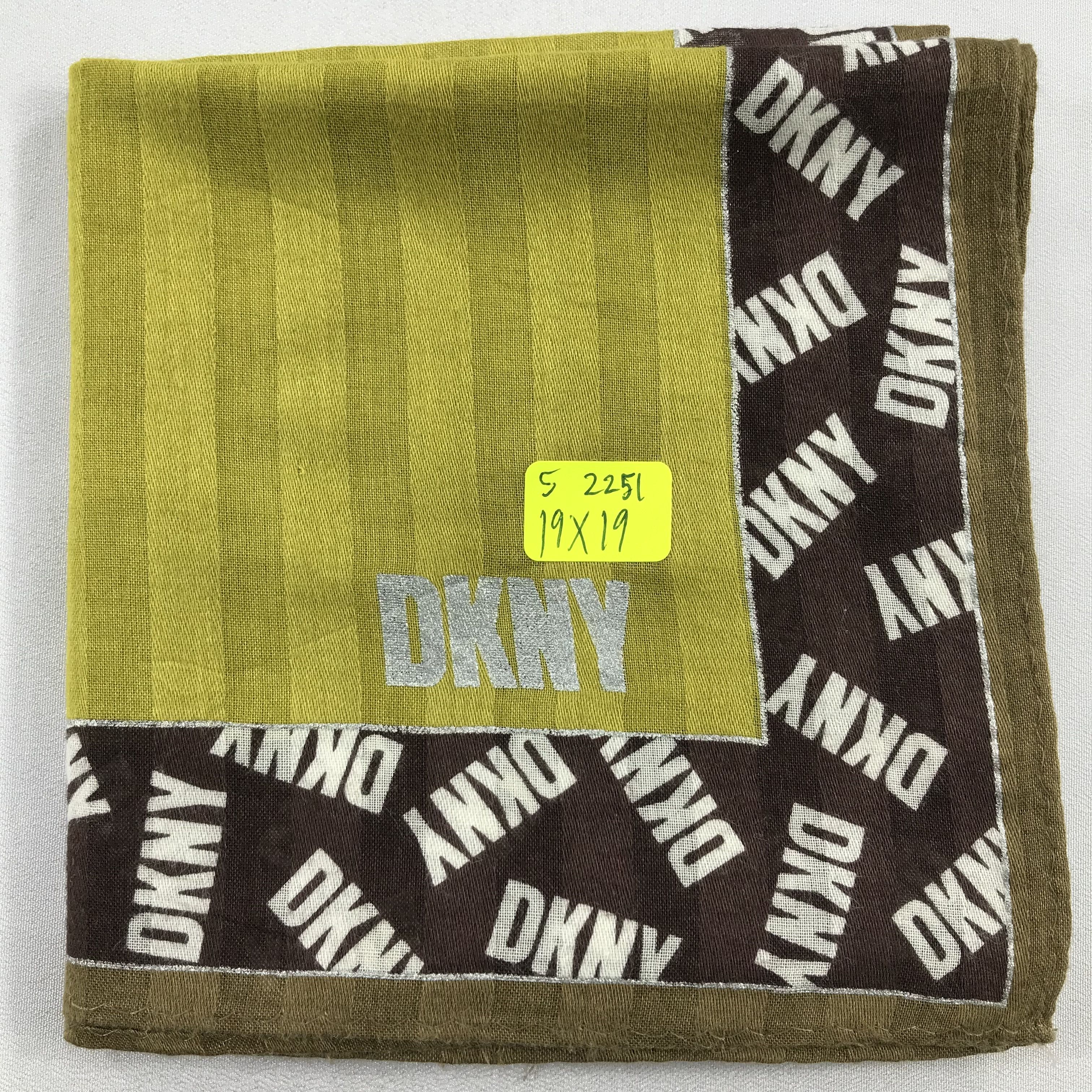 DKNY × Vintage DKNY Bandana / Handkerchief / Neckerchief - S2251 Size ONE SIZE - 5 Thumbnail