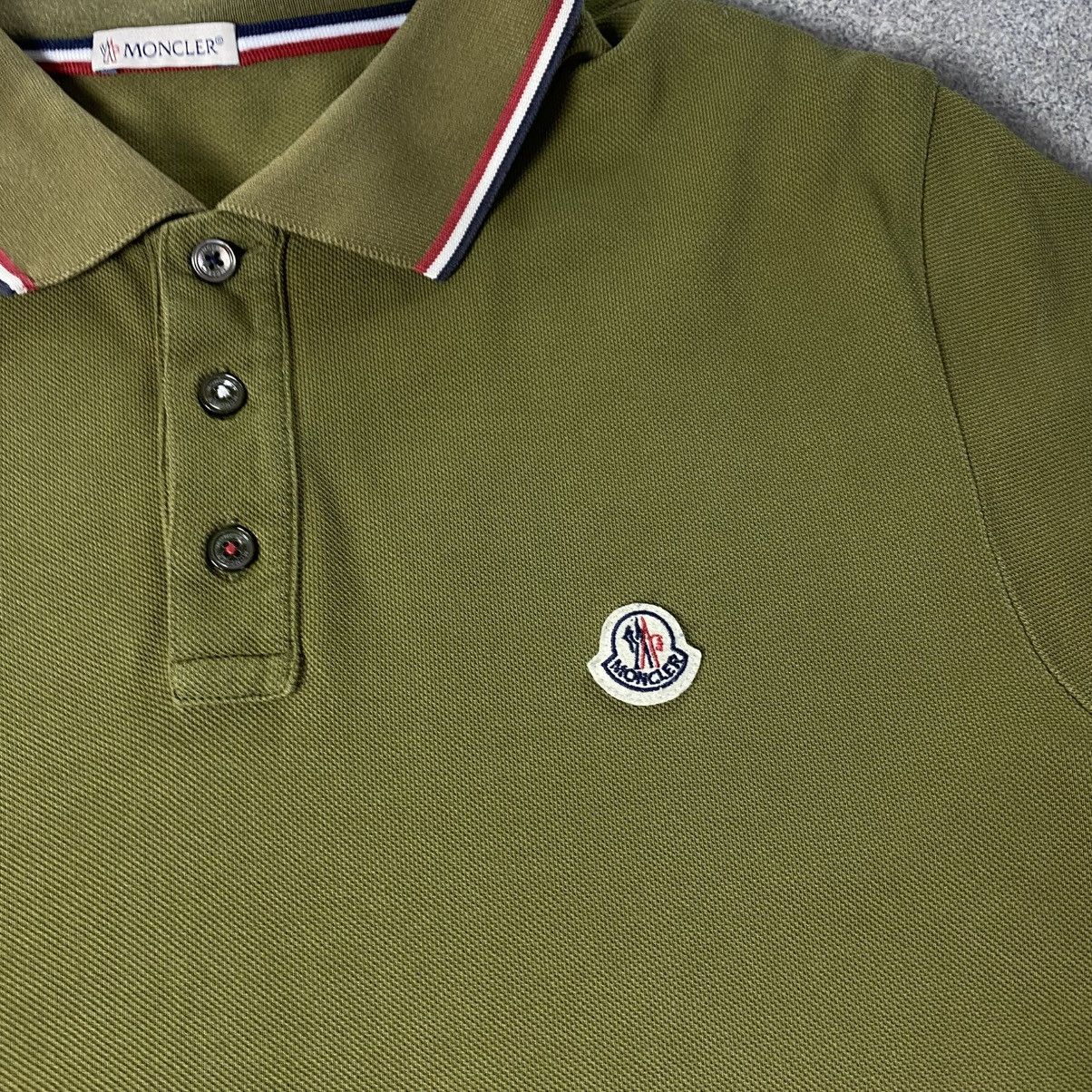 Moncler Moncler Polo T-Shirt Mens Size XL Size US XL / EU 56 / 4 - 4 Thumbnail