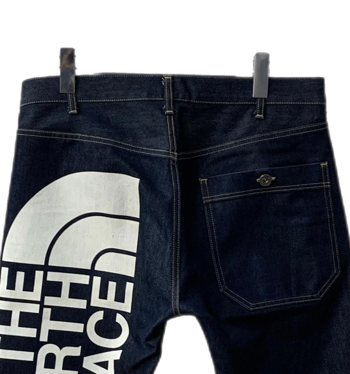 Junya Watanabe Denim Logo Printed Long Pants Blue Size US 34 / EU 50 - 4 Thumbnail