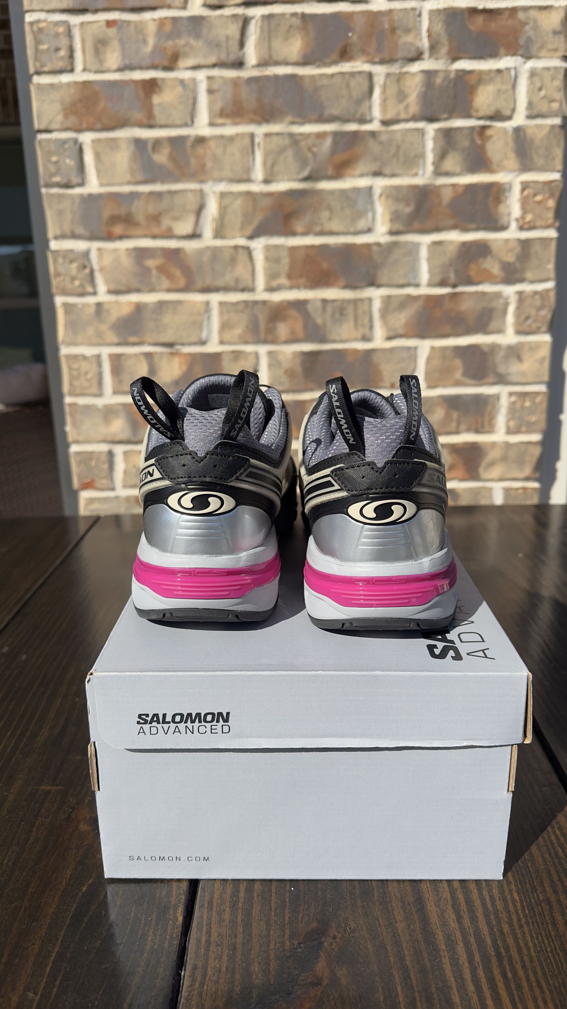 Salomon Salomon ACS Pro Advanced Black Grey Purple size 10 Size US 10 / EU 43 - 4 Thumbnail