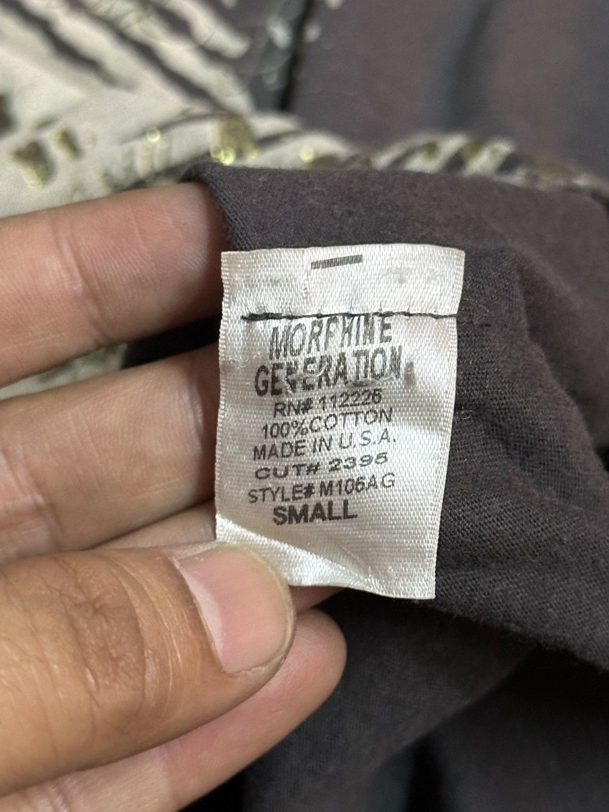 Japanese Brand 2000-Morphine Generation “Venus” Poem L/S Shirt Size US M / EU 48-50 / 2 - 13 Thumbnail