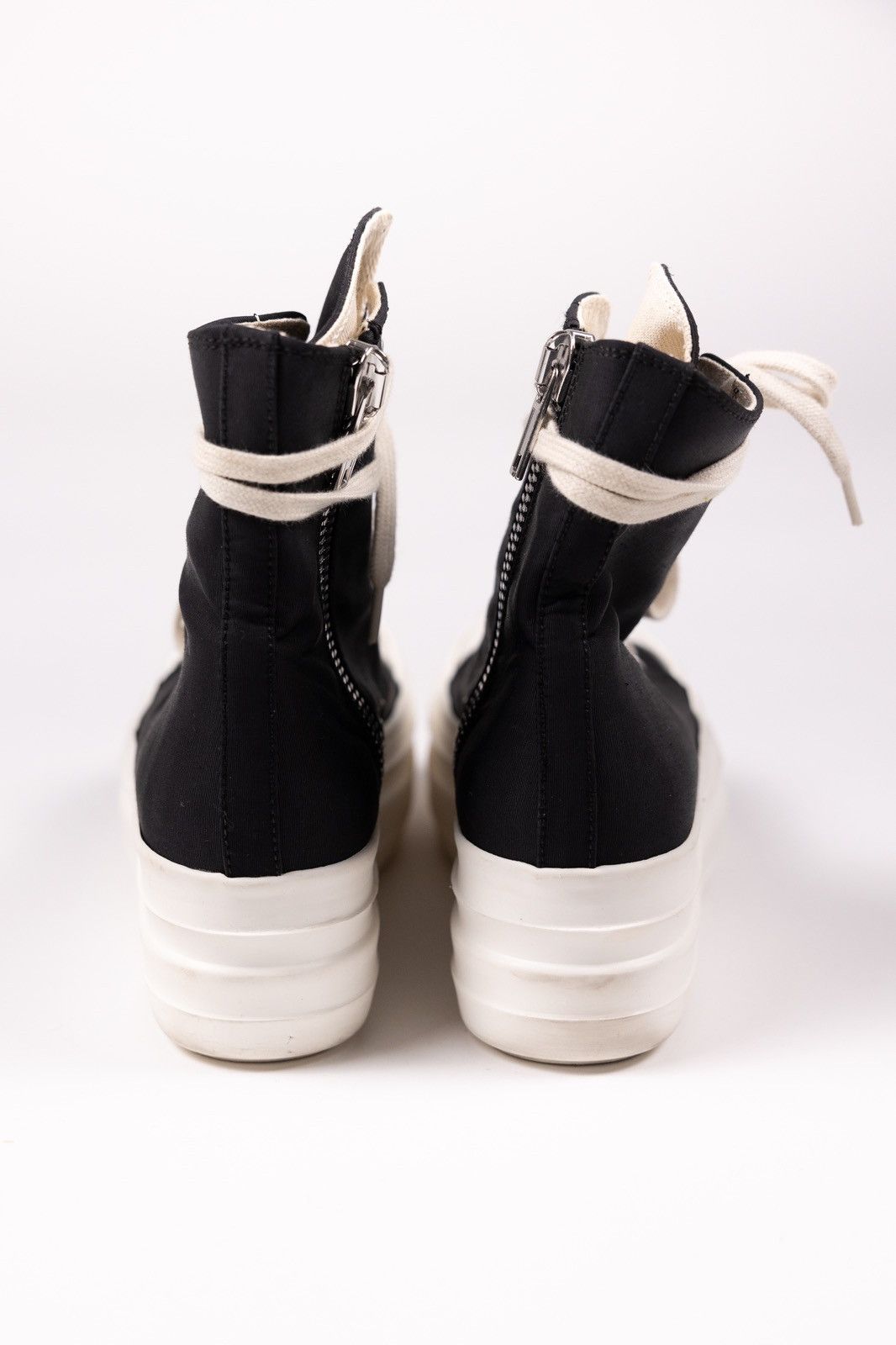 Rick Owens × Rick Owens Drkshdw Rick Owens DRKSHDW Platform High Top Sneakers Size US 5 / IT 35 - 4 Thumbnail