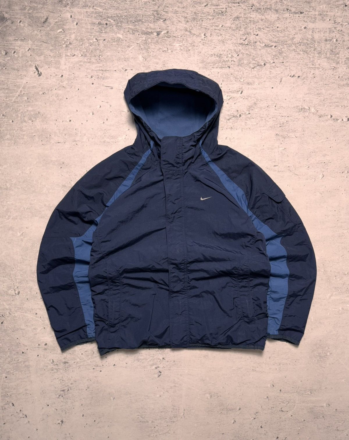 Nike × Nike ACG NIKE VINTAGE DOUBLESIDED TEDDY FLEECE / NYLON LIGHT JACKET Size US L / EU 52-54 / 3 - 2 Thumbnail