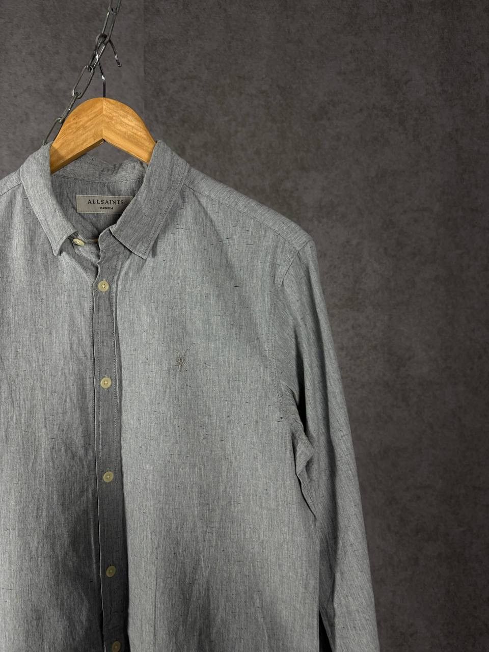 Allsaints Allsaints designer logo shirt Size US M / EU 48-50 / 2 - 2 Thumbnail
