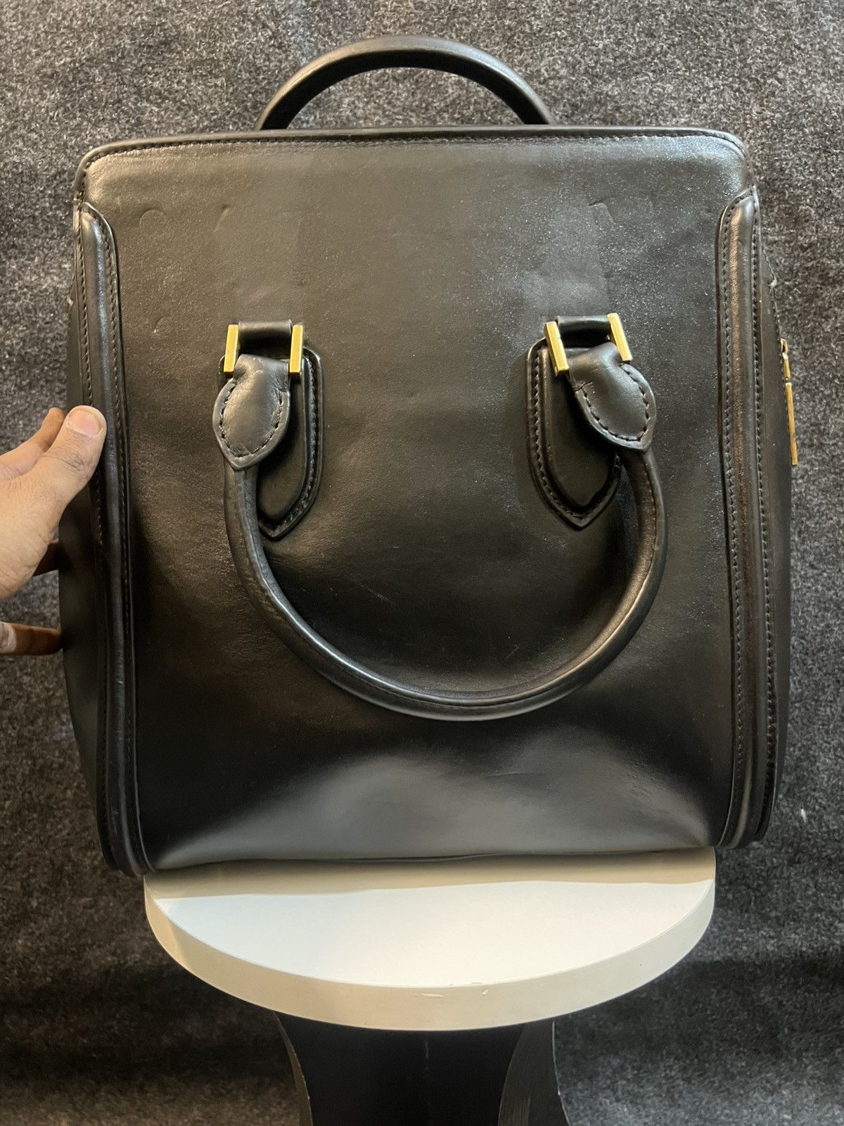 Alexander McQueen Alexander McQueen Heroine Leather Handbang Size ONE SIZE - 4 Thumbnail