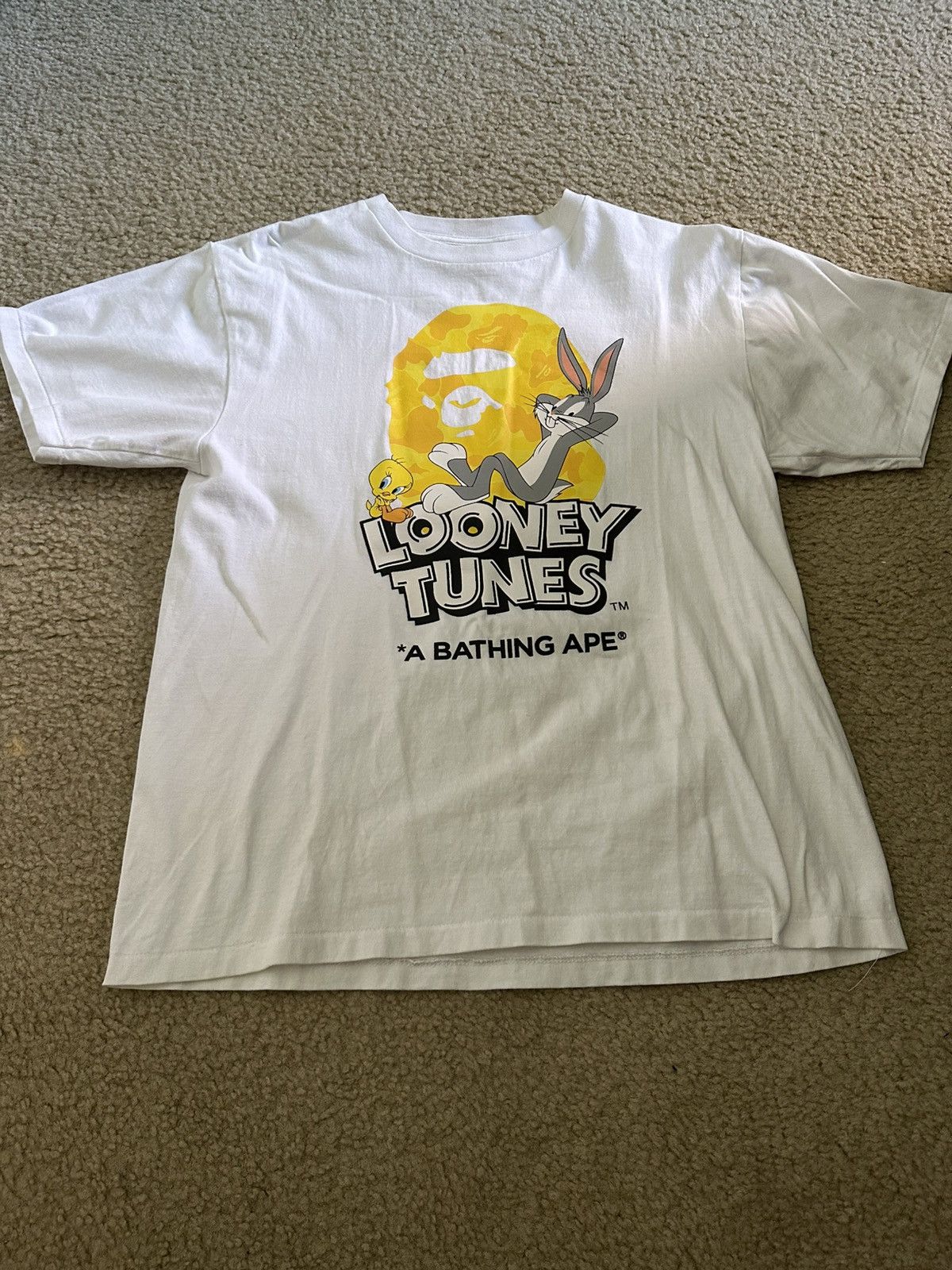 Bape Looney Tunes Bugs Bunny Tee
